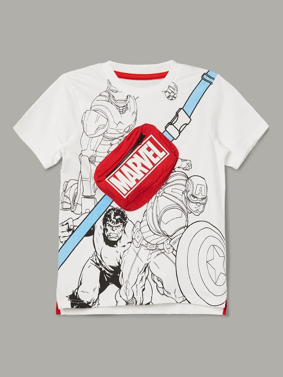 

Fame Forever by Lifestyle Boys Printed Applique T-shirt, White