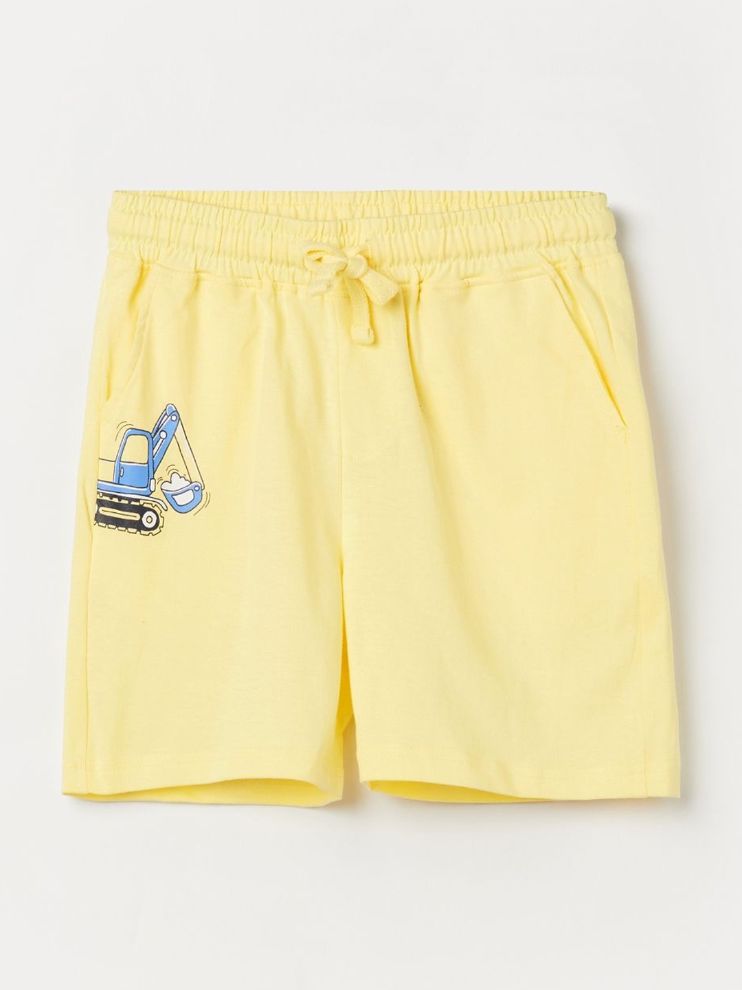 

Fame Forever by Lifestyle Boys Printed Shorts, Yellow