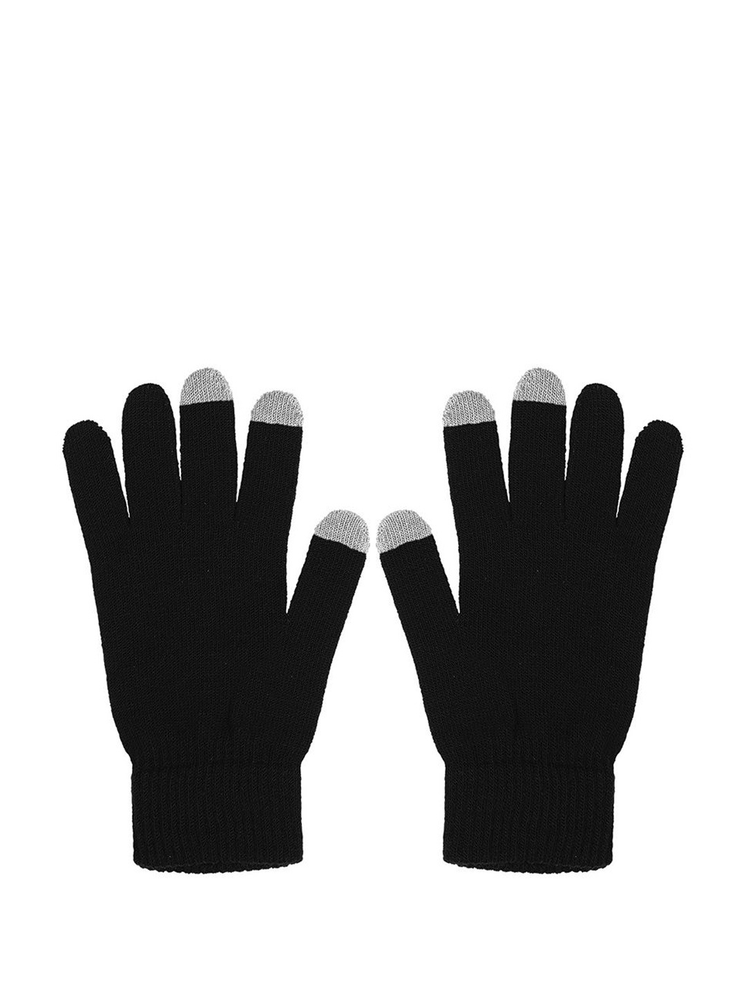 

CARPISA Women Winter Woollen Gloves, Black