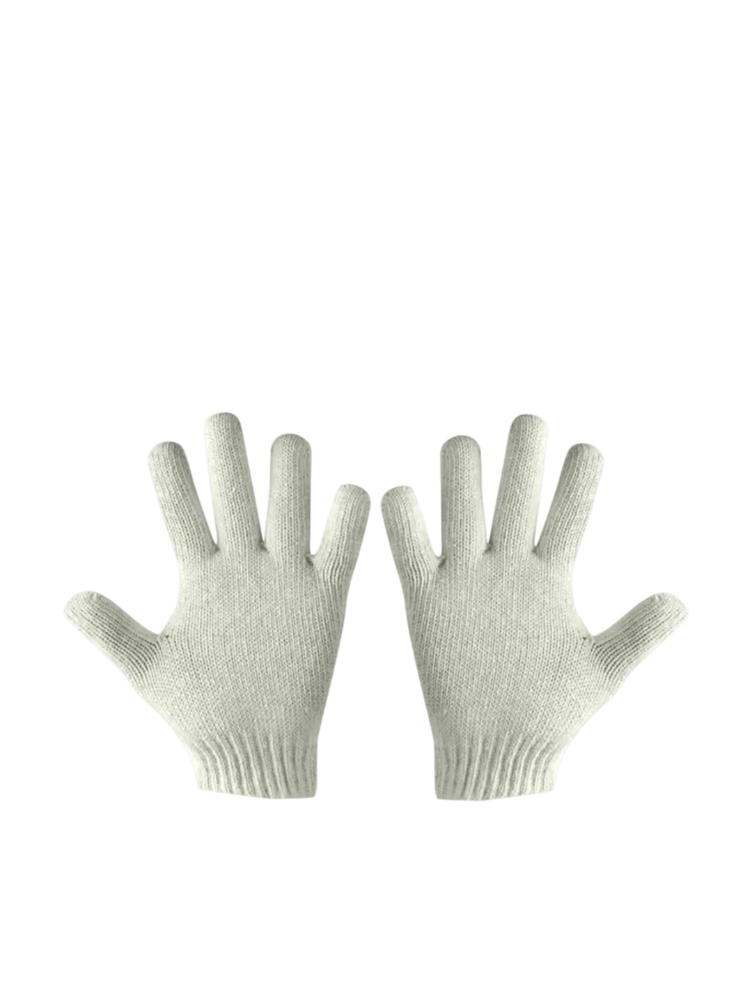 

CARPISA Women Winter Woollen Gloves, Off white