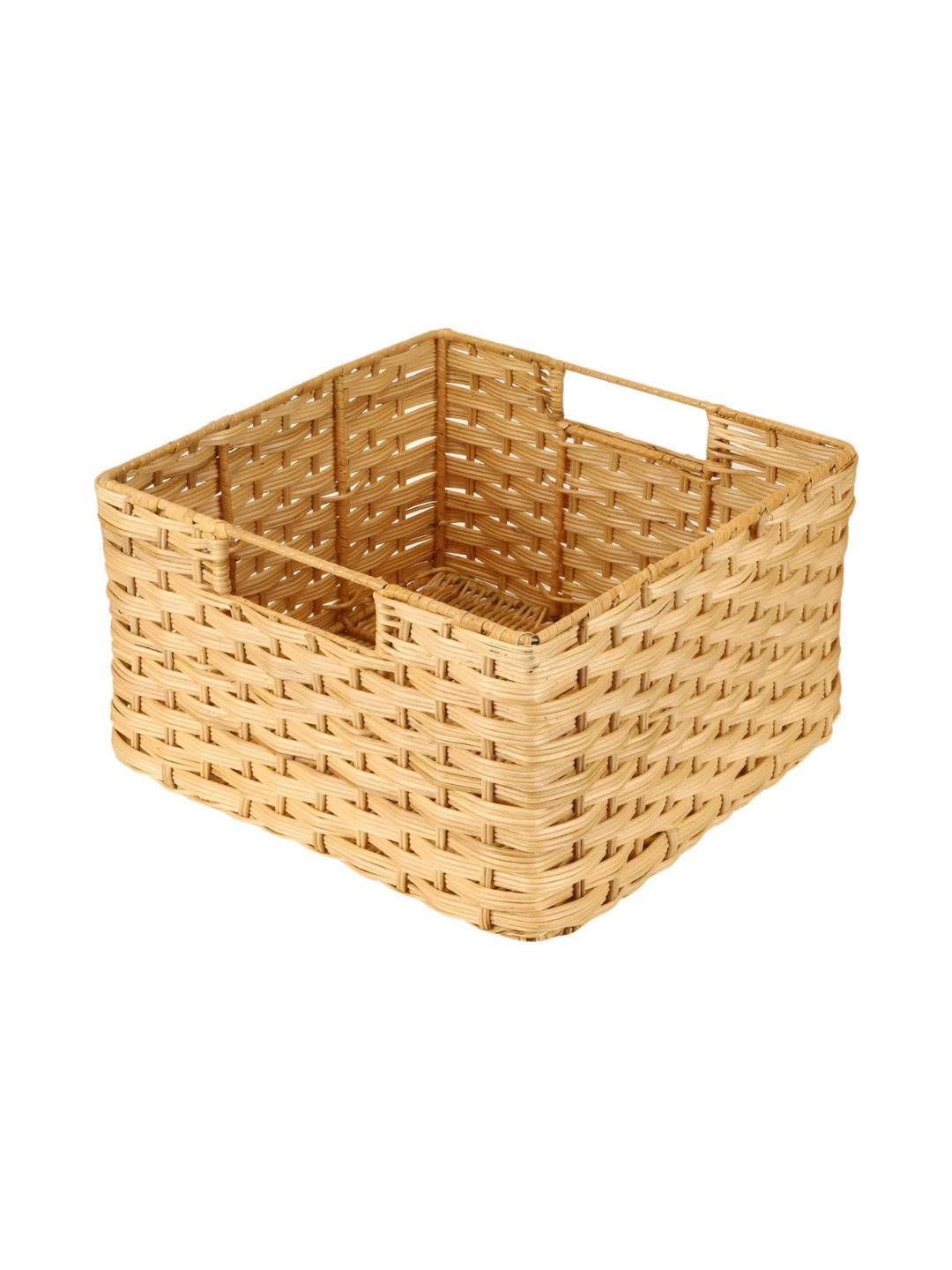 

akway Beige Rattan Fruit And Vegetable Basket