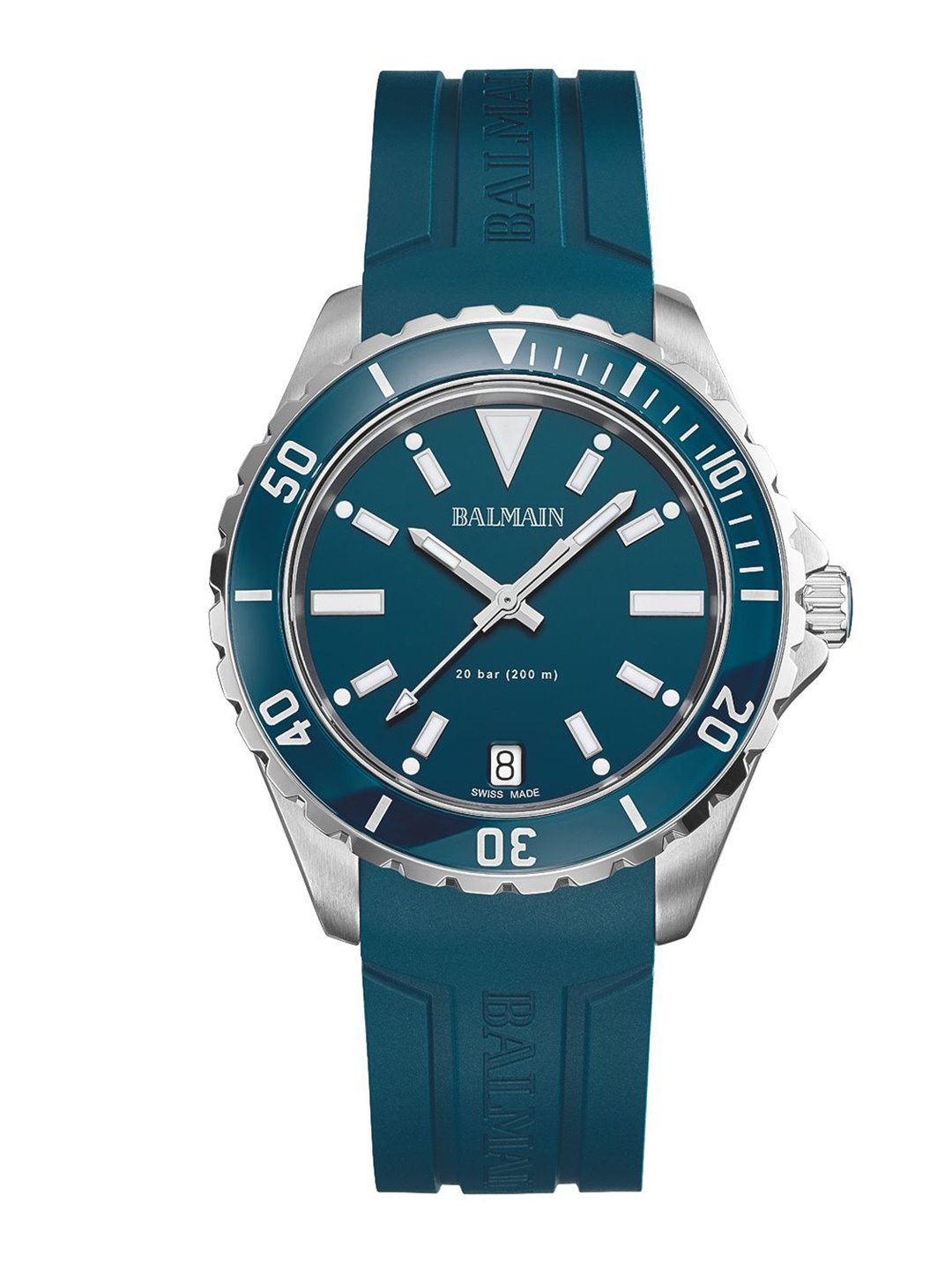 

Balmain Ophrys Men Brass Dial & Bracelet Style Straps Analogue Watch B43417295, Blue