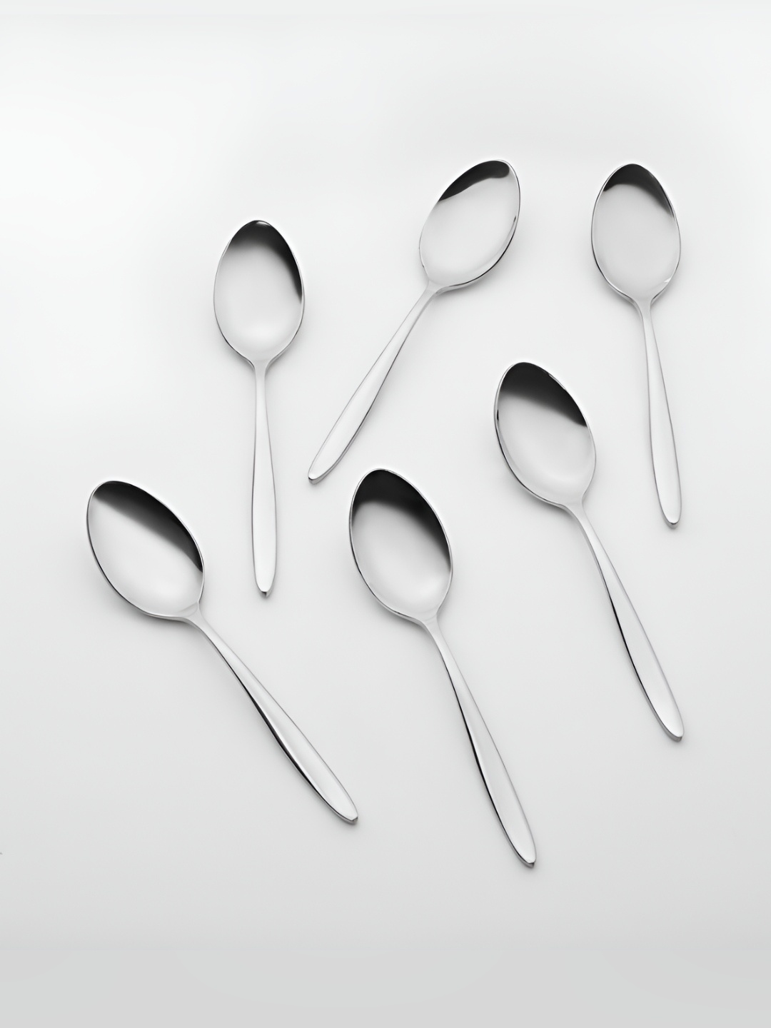 

BlackCarrot Silver-Toned Steel Table Spoon