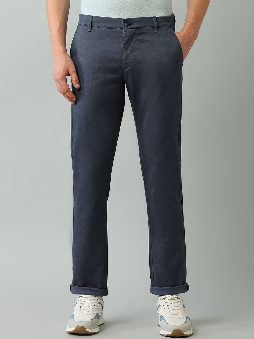 

Arrow Sport Men Slim Fit Trousers, Blue