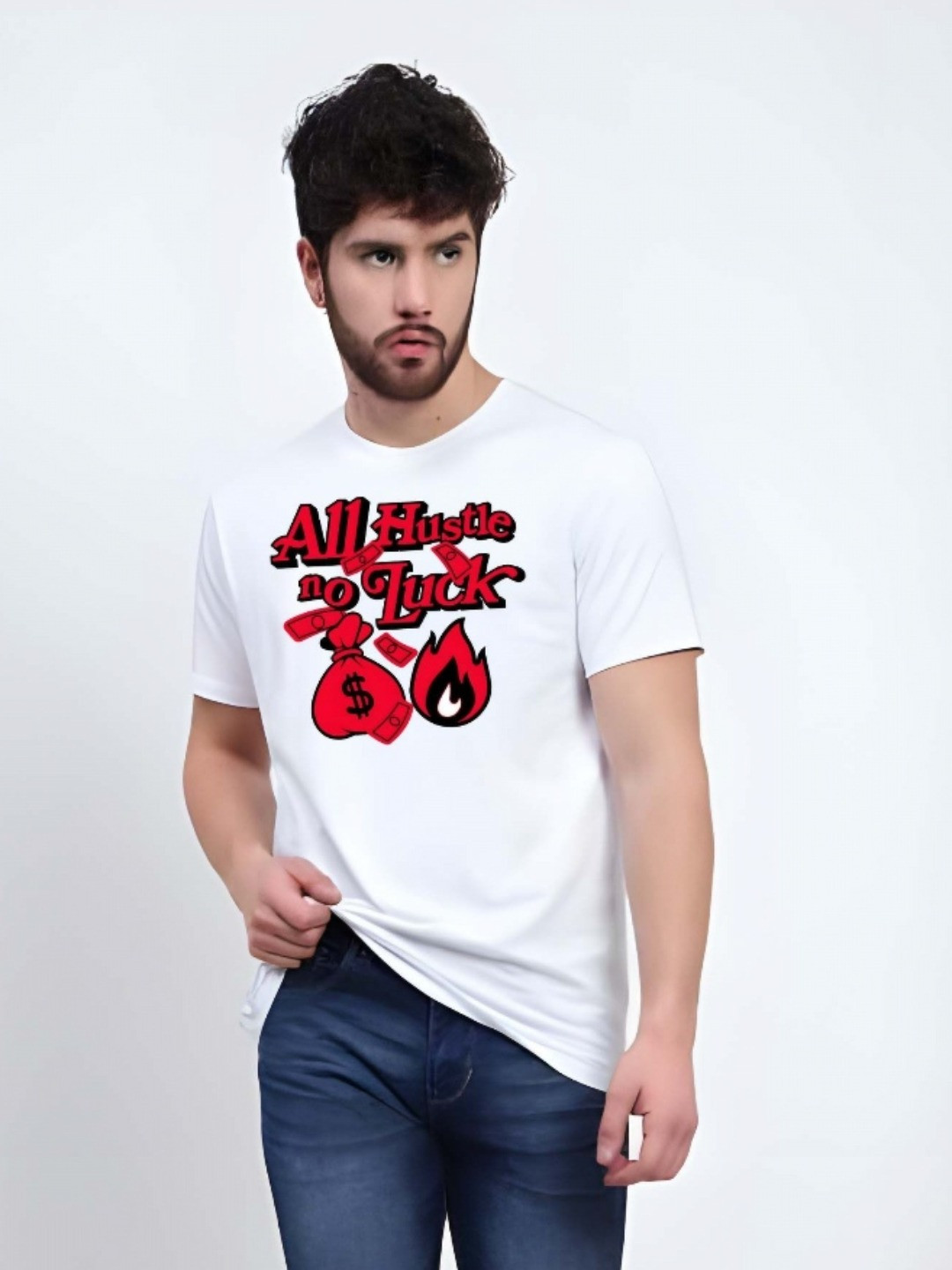 

BOWLIFESTYLE Men T-shirt, White