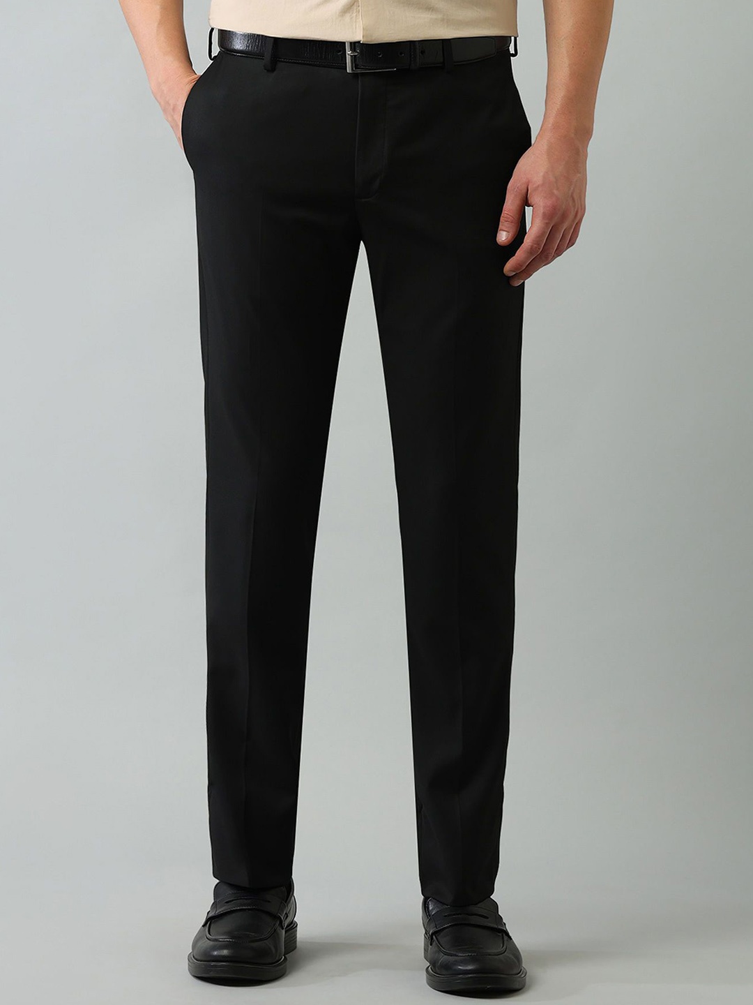 

Arrow AutoFlex Regular Fit Trousers, Black