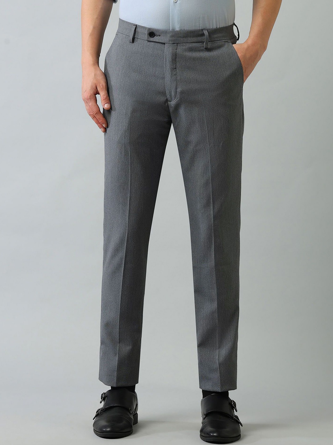 

Arrow AutoFlex Slim Fit Trousers, Grey