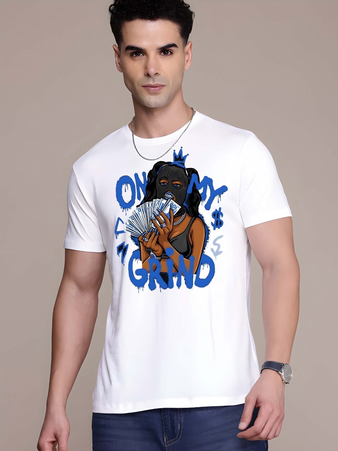 

BOWLIFESTYLE Men T-shirt, White
