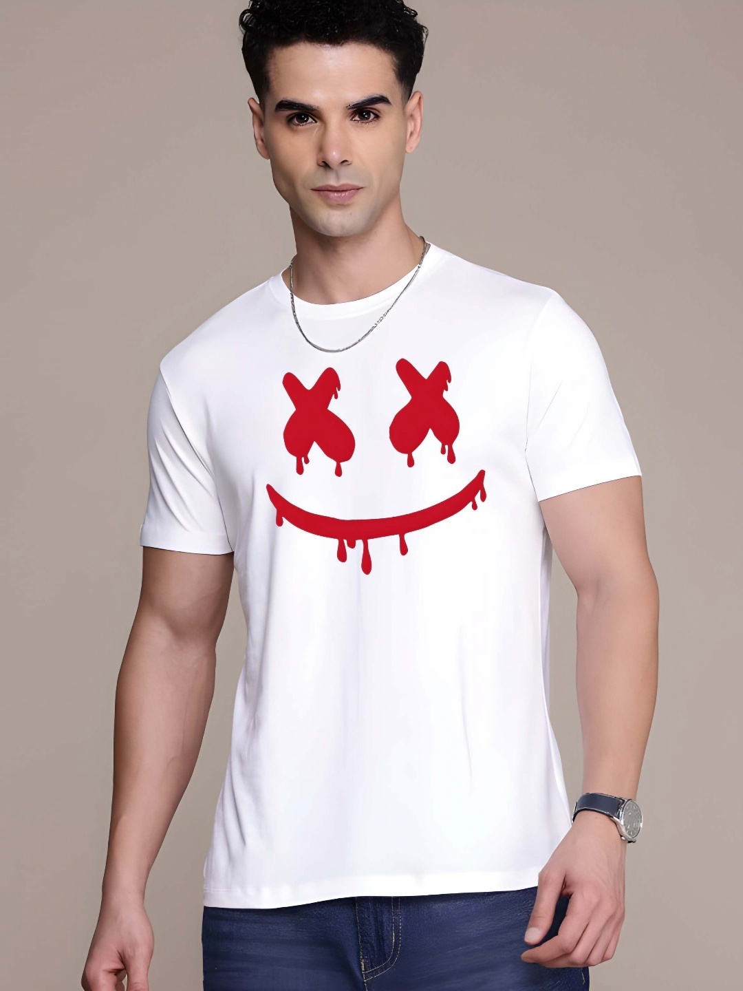 

BOWLIFESTYLE Men T-shirt, White