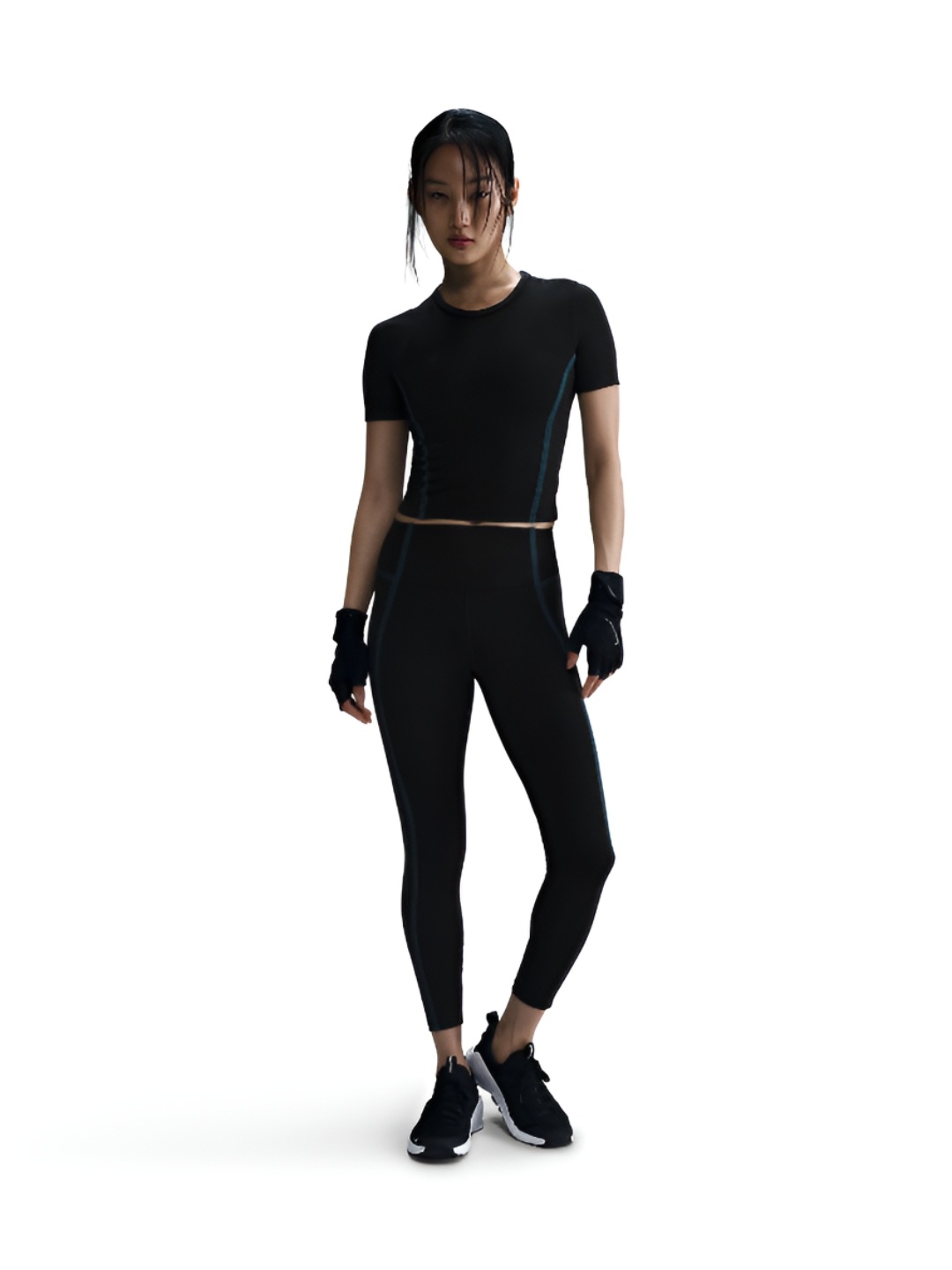 

Nike One Women's High-Waisted 7/8 Leggings, Black
