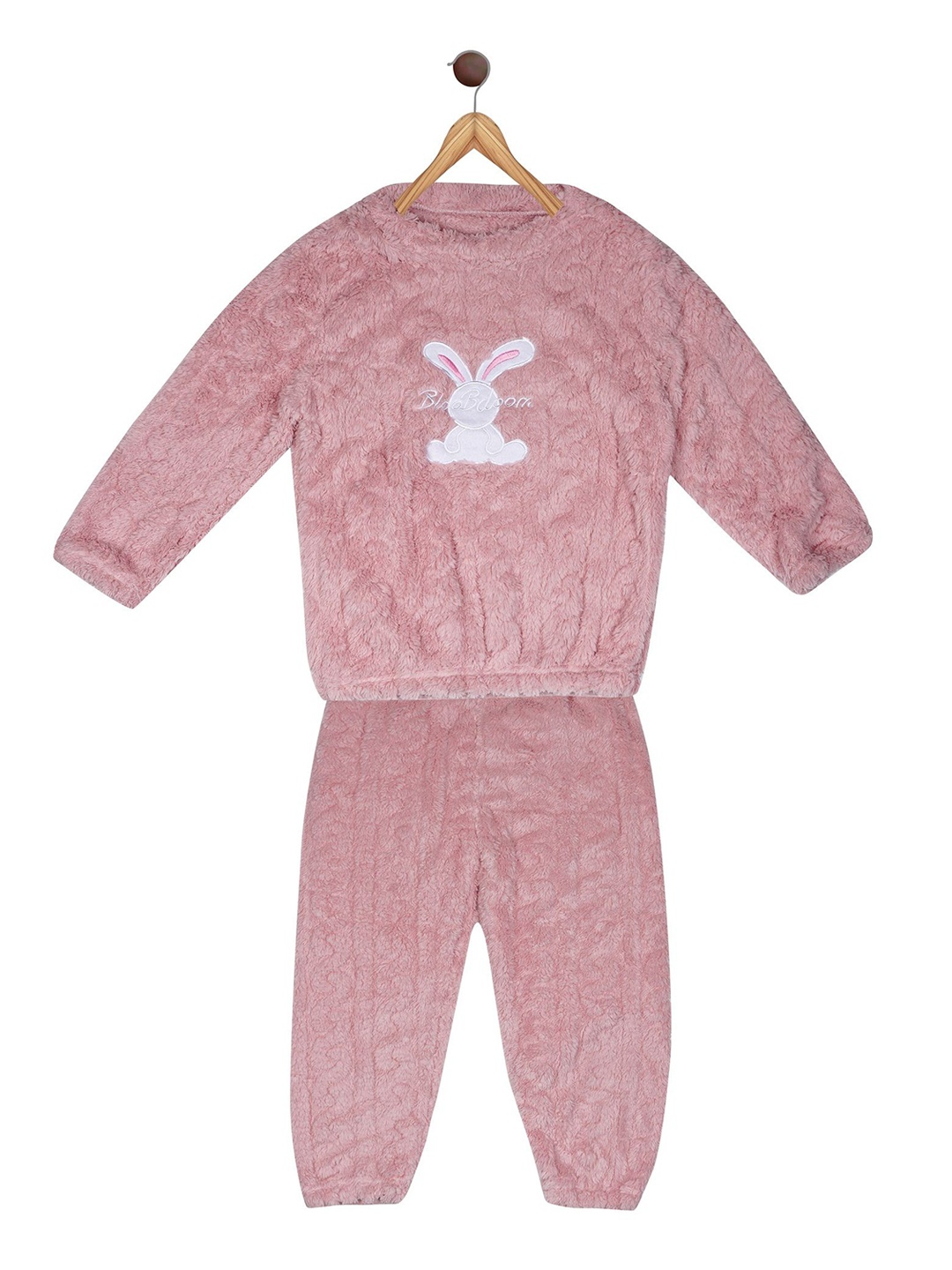 

BAESD Unisex Kids Night suit, Pink