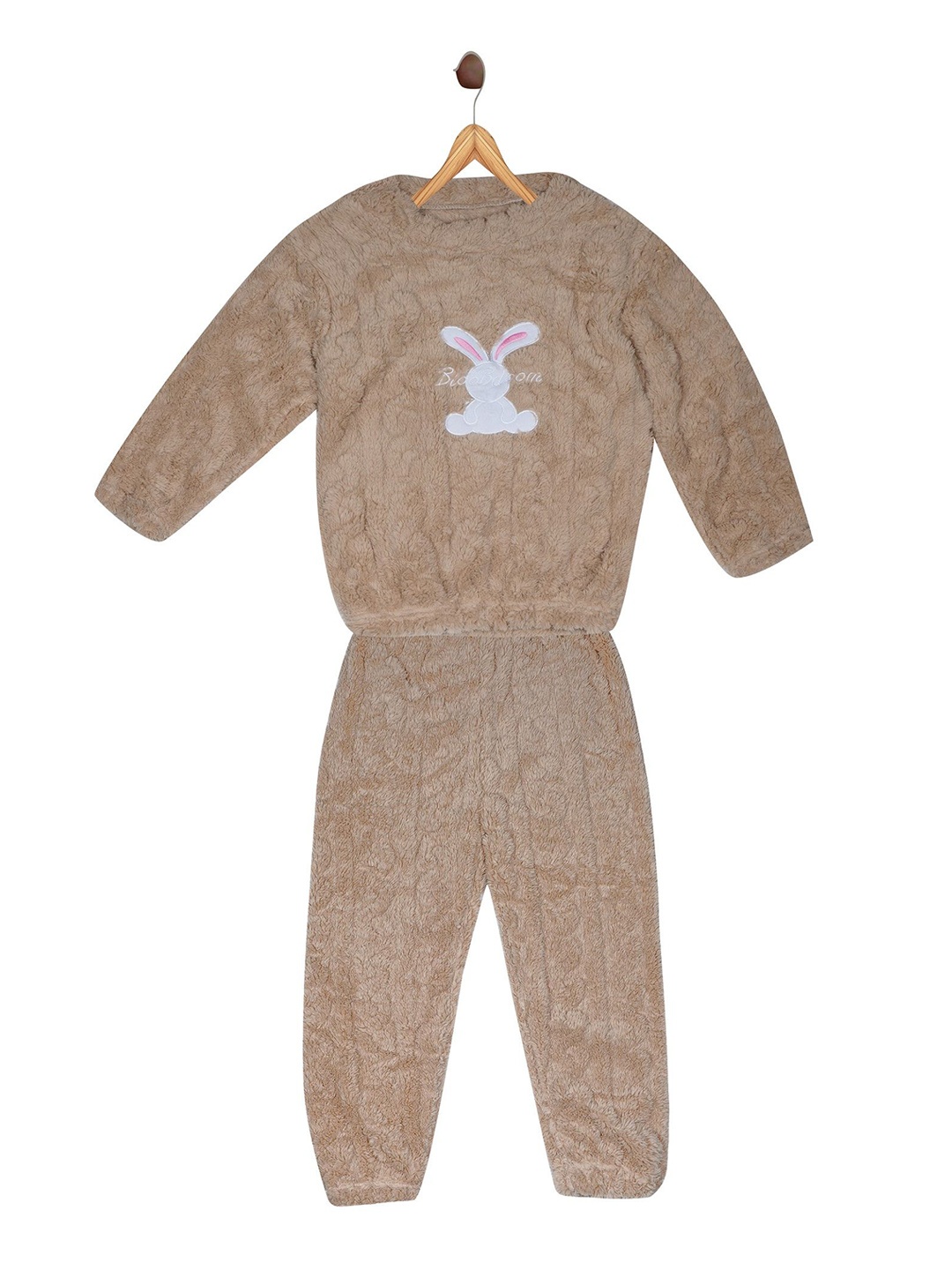 

BAESD Unisex Kids Night suit, Brown