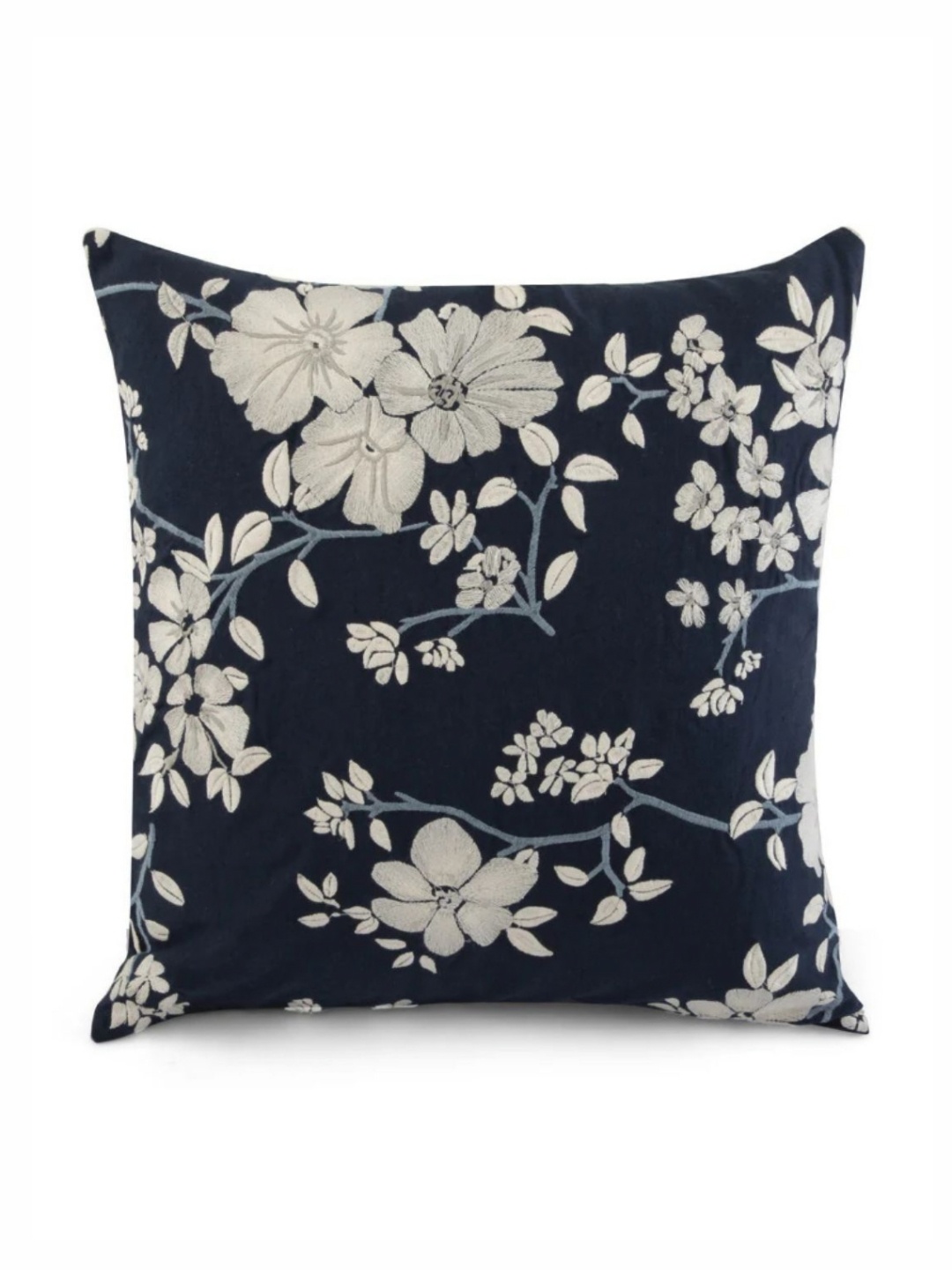 

WAXWINGO Black & White Floral Square Cushion Covers
