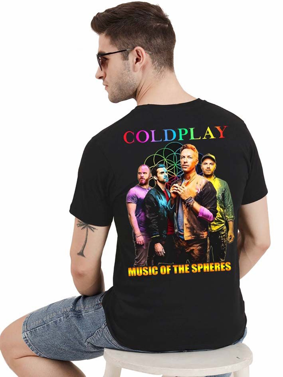 

KAIDO Men Printed T-shirt, Black