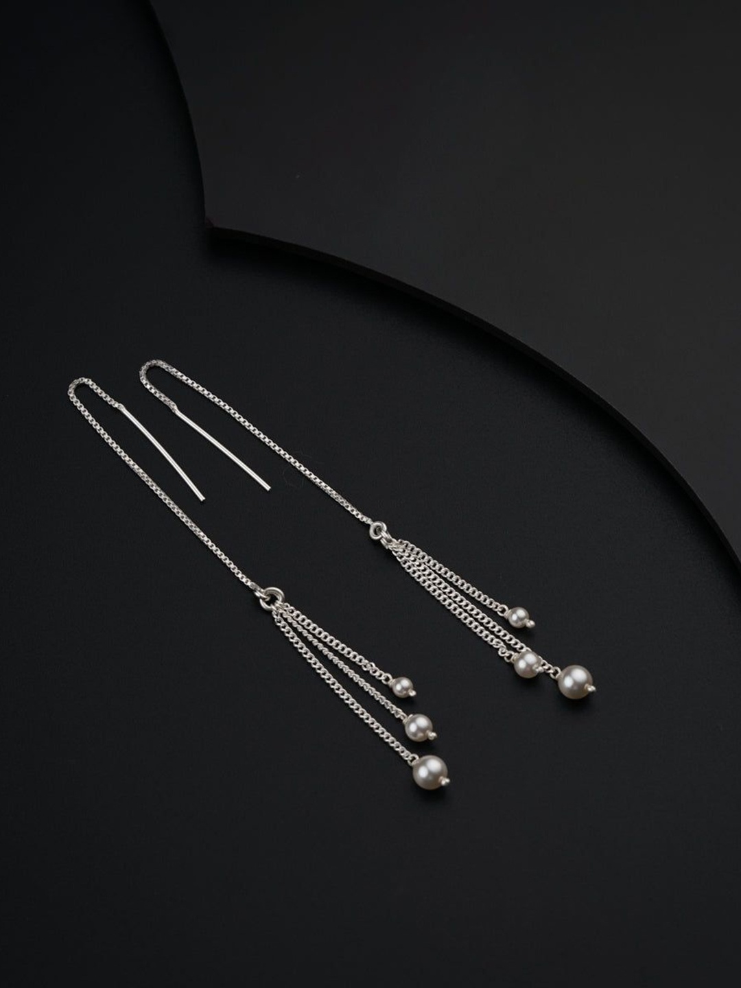 

House of Aadyaa 925 Sterling Silver Classic Drop Earrings