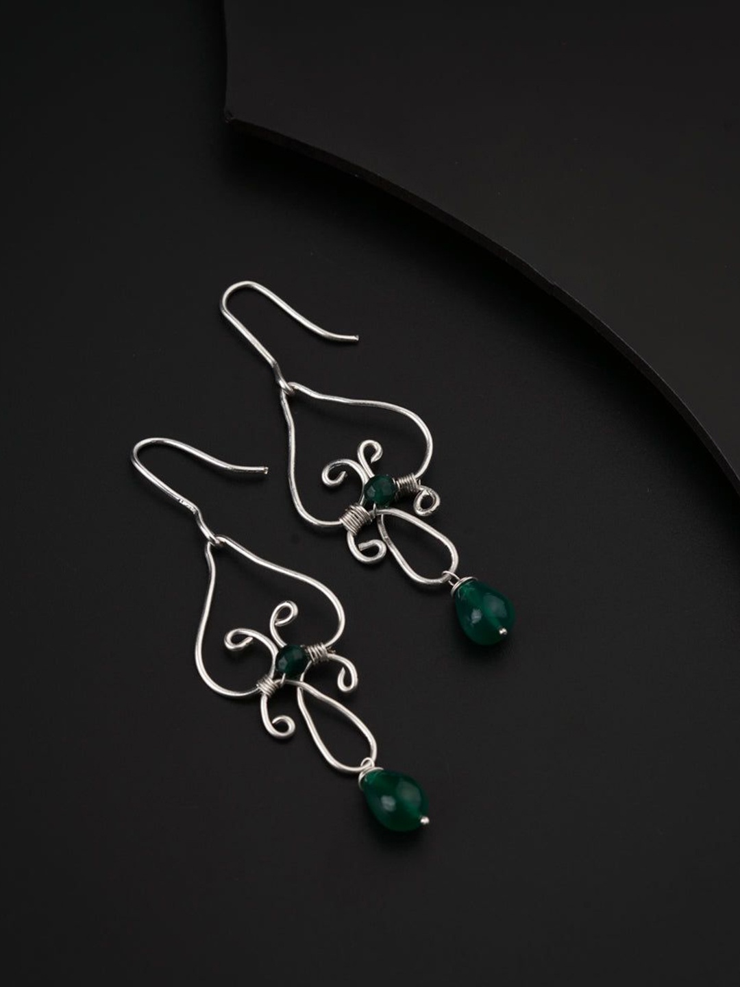 

House of Aadyaa 925 Sterling Silver Classic Drop Earrings