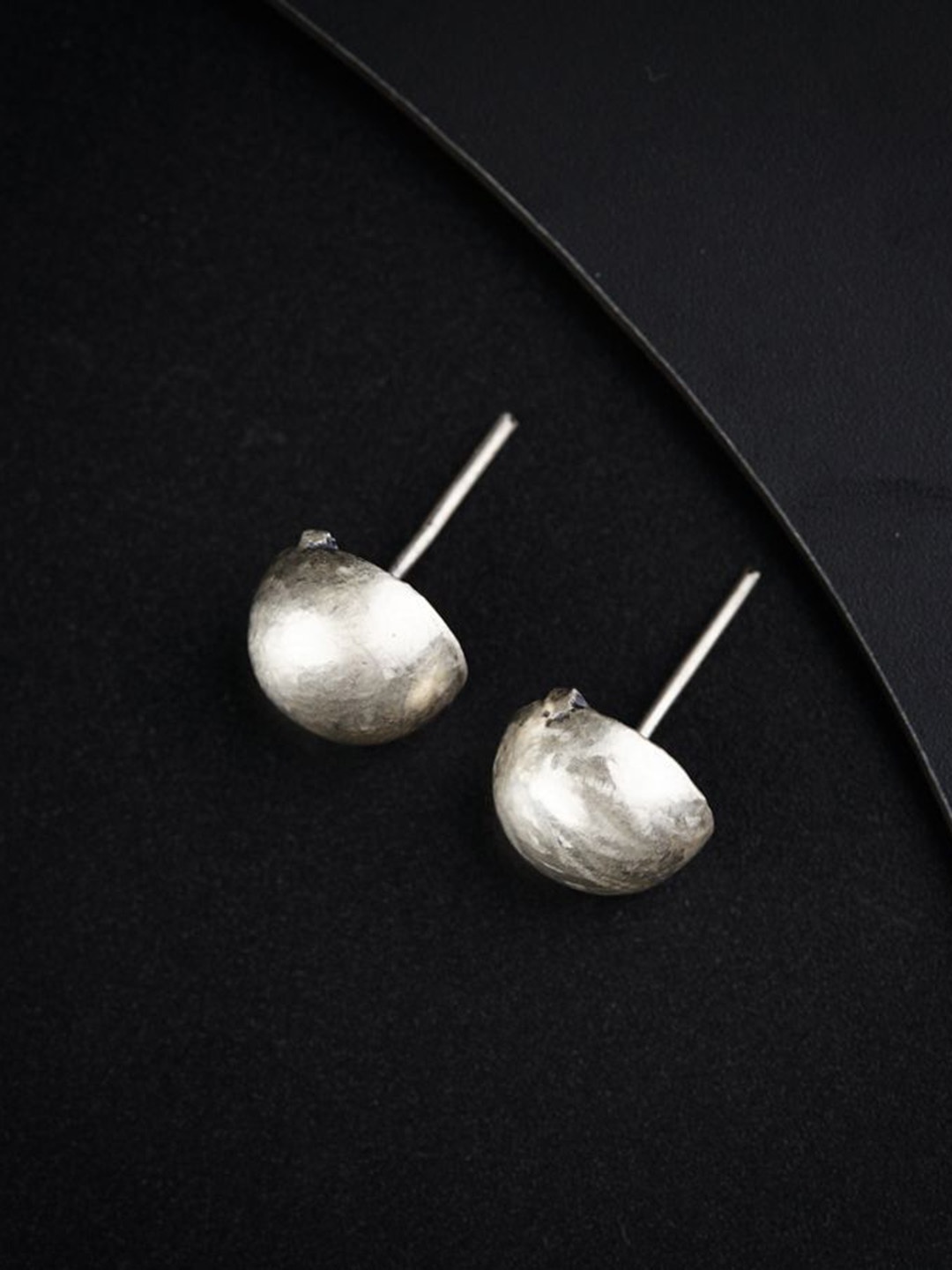 

House of Aadyaa 925 Sterling Silver Circular Studs