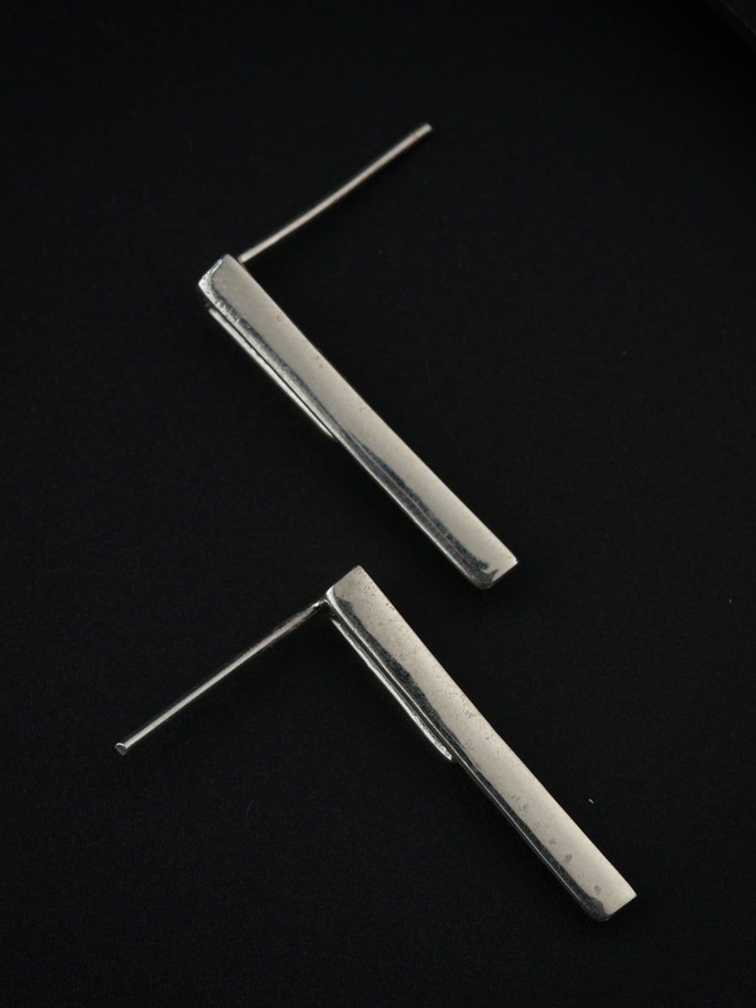 

House of Aadyaa 925 Sterling Silver Classic Oxidised Studs
