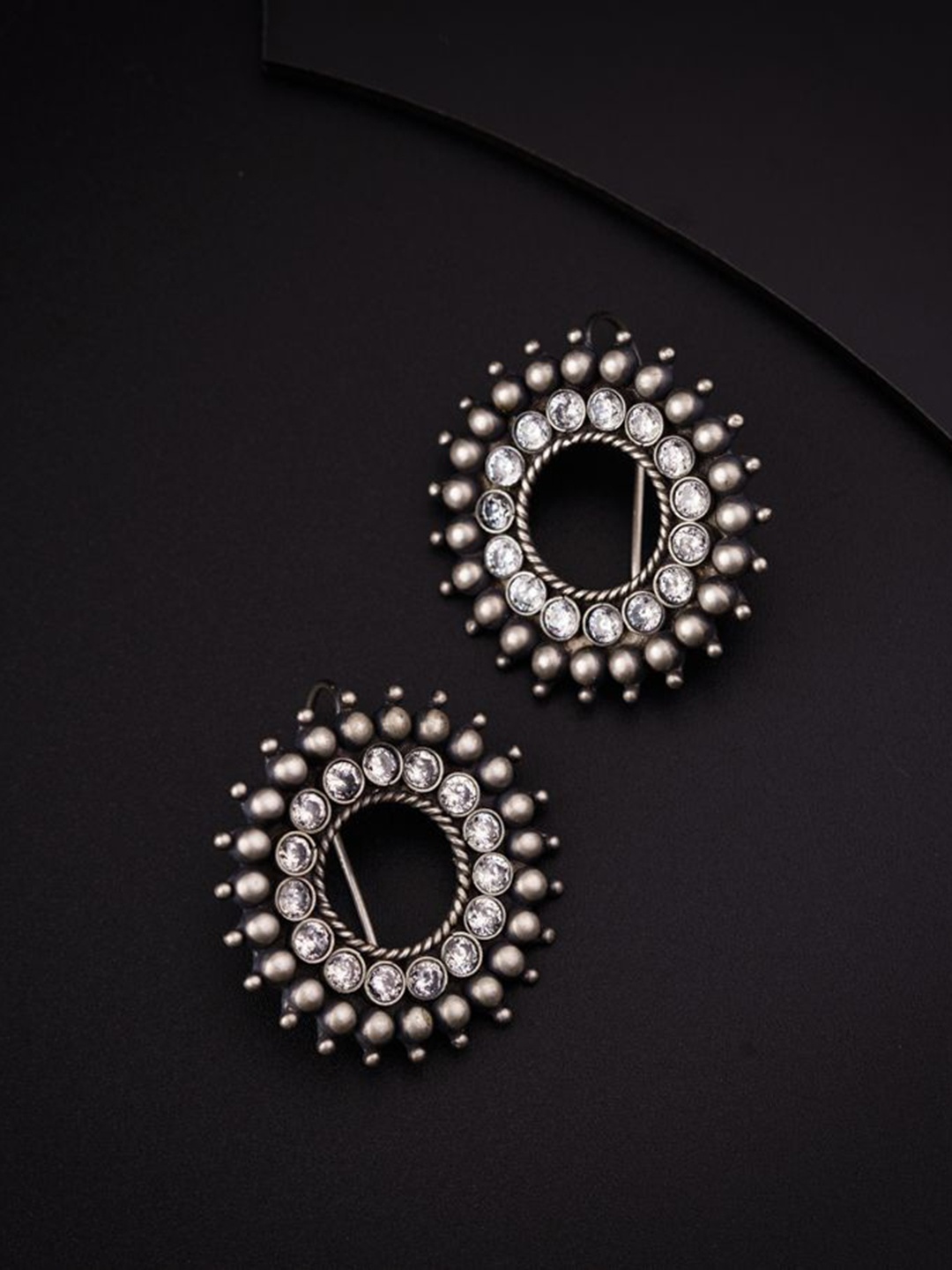 

House of Aadyaa 925 Sterling Silver Classic Drop Earrings