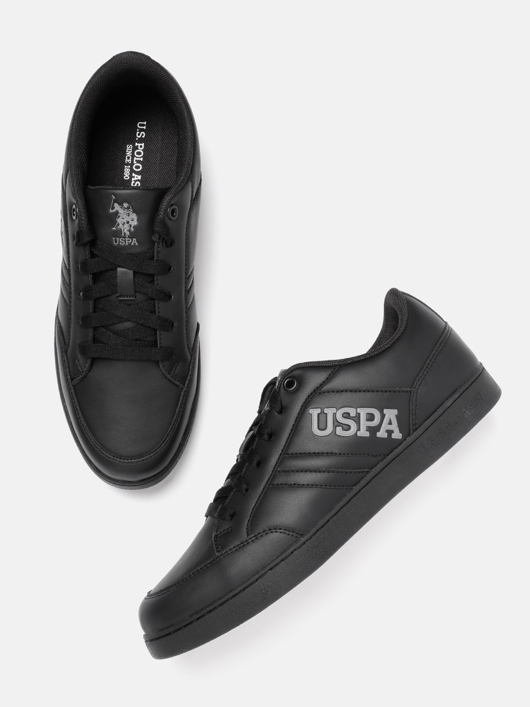 

U.S. Polo Assn. Men Everyday Sneakers, Black