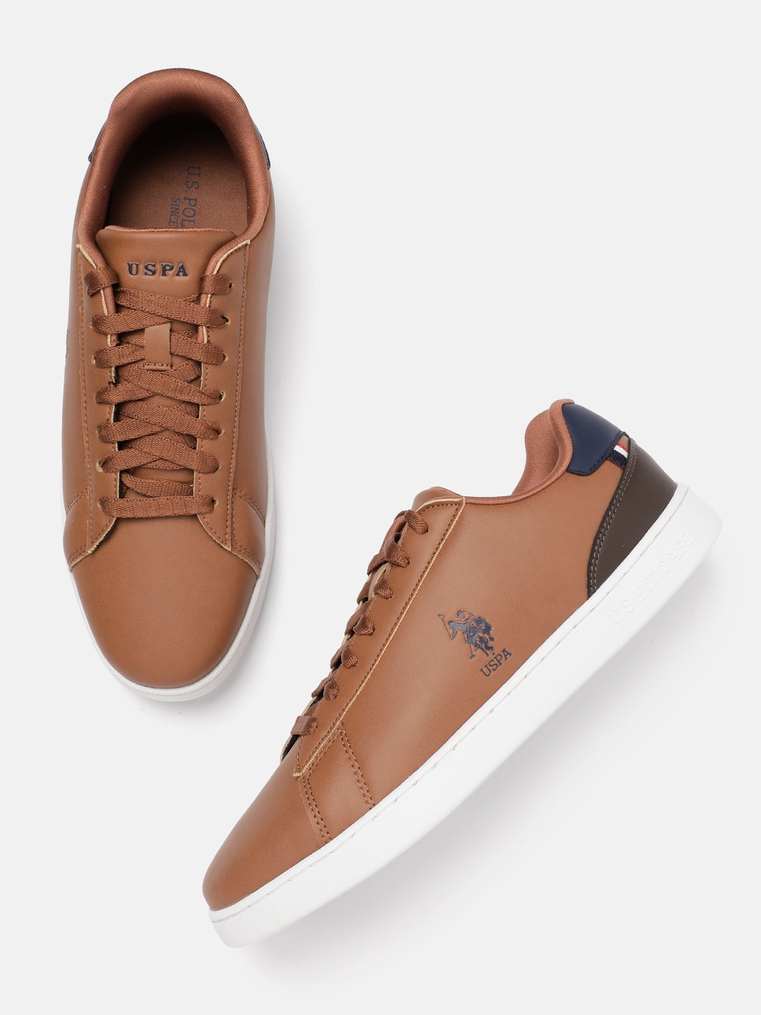 

U.S. Polo Assn. Men Everyday Sneakers, Tan