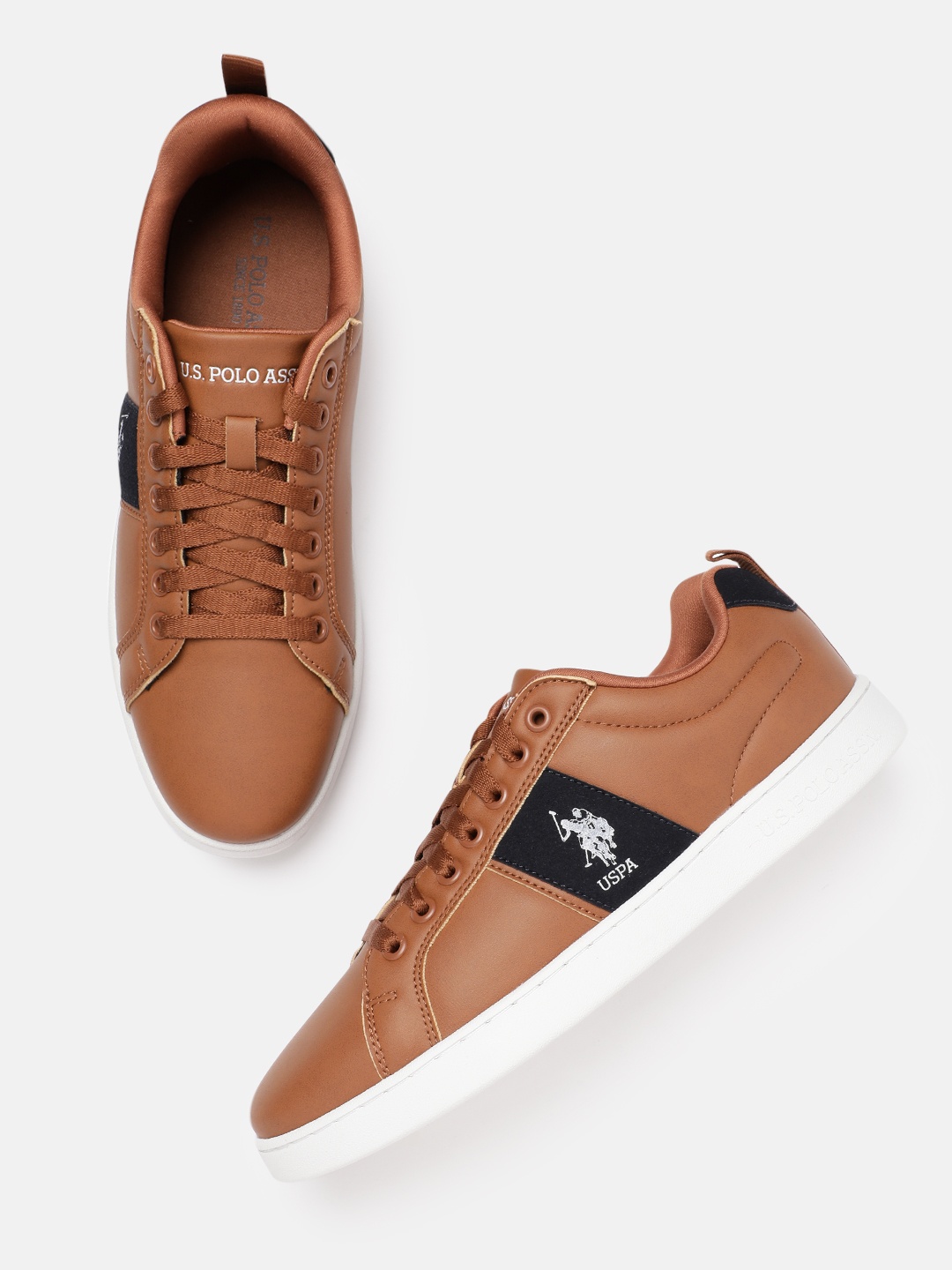 

U.S. Polo Assn. Men Everyday Sneakers, Tan
