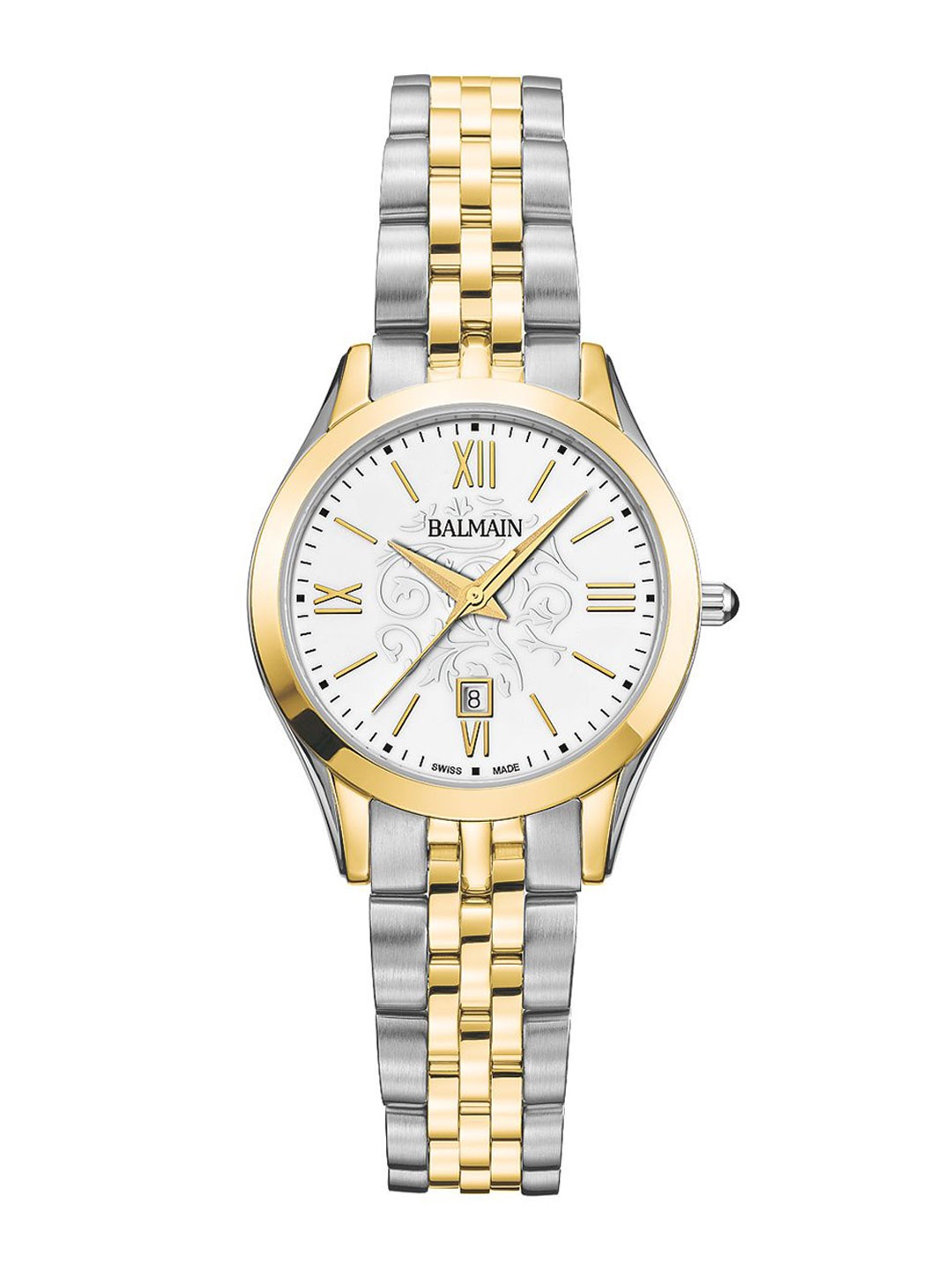

Balmain Women Classic R Patterned Dial Analogue Watch B41123112, White
