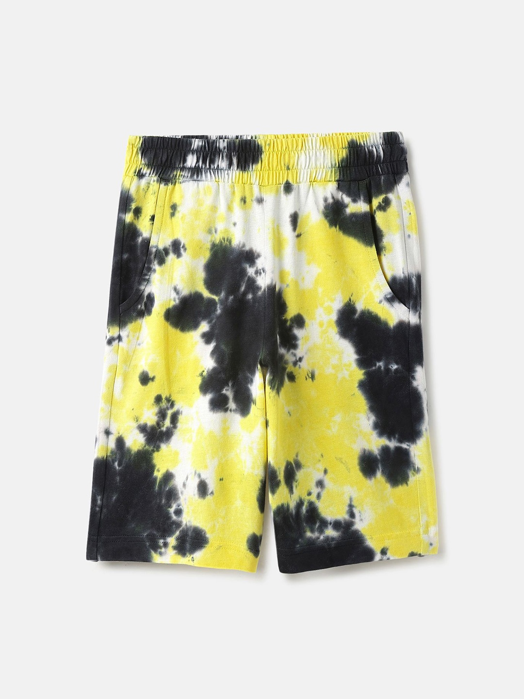 

United Colors of Benetton Girls Printed Shorts, Yellow