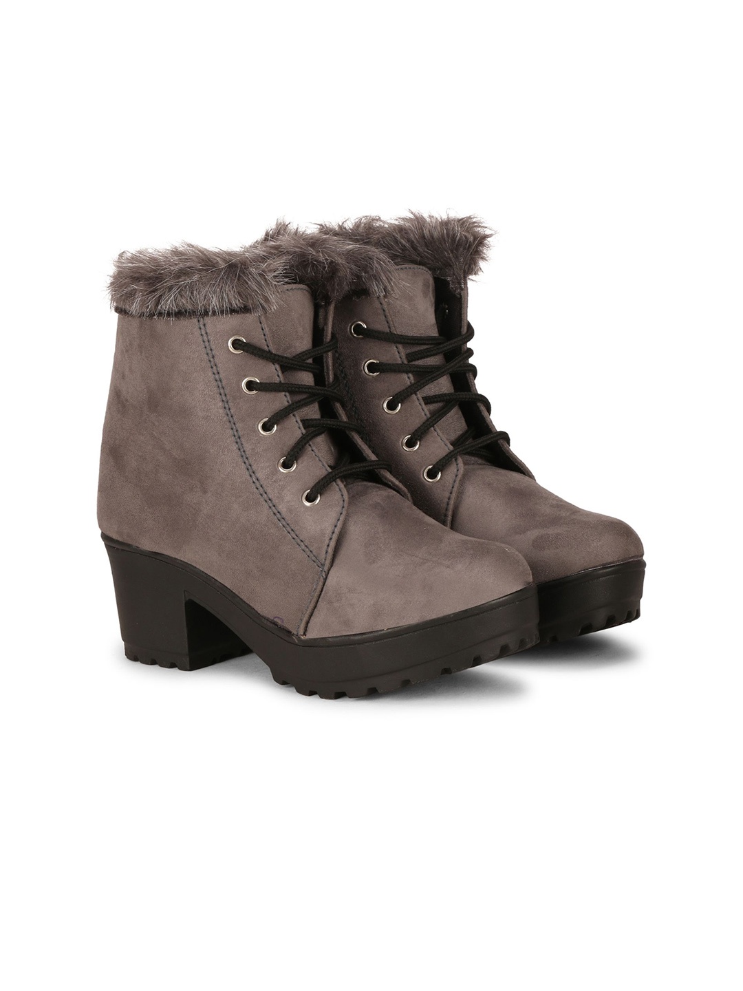 

Commander Shoes Women Winter Boots, Grey