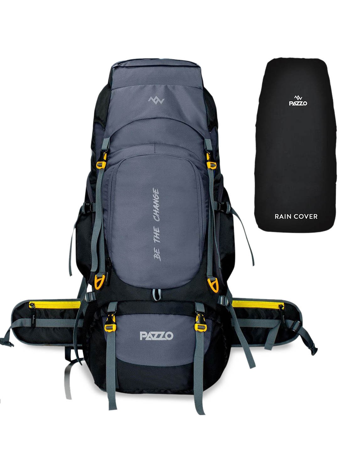 

PAZZO Colourblocked 30L Waterproof Large Unisex Rucksack, Grey