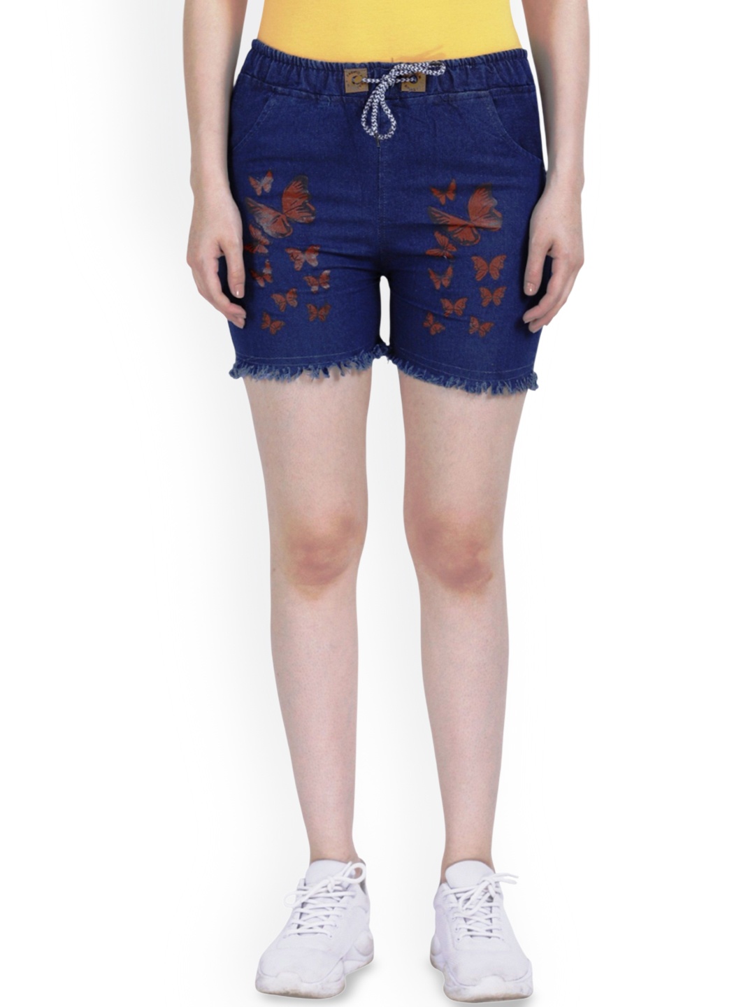 

FABS COLLECTION Girls Denim Shorts, Blue