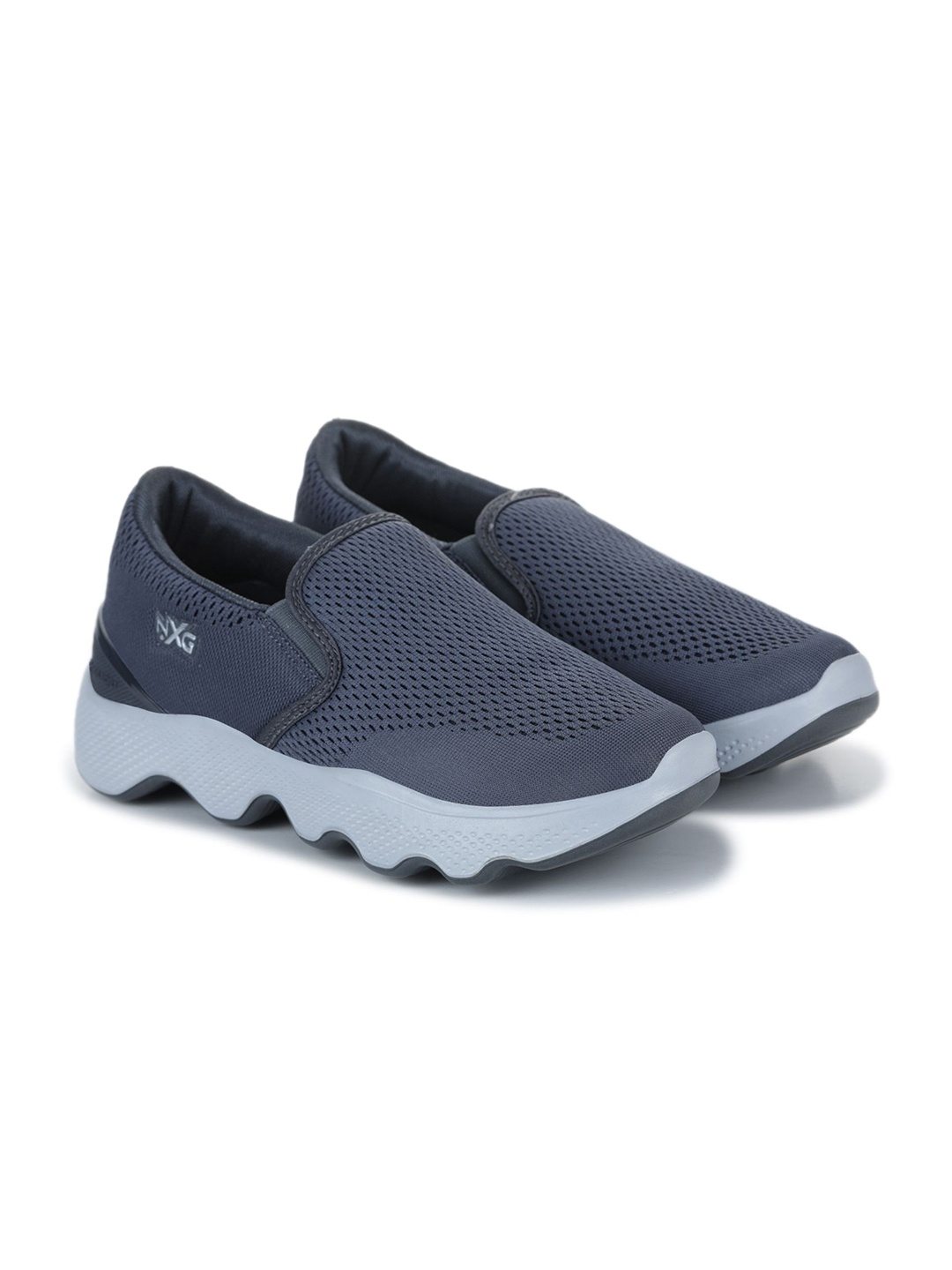 

Columbus Men Round Toe Slip-On Sneakers, Grey