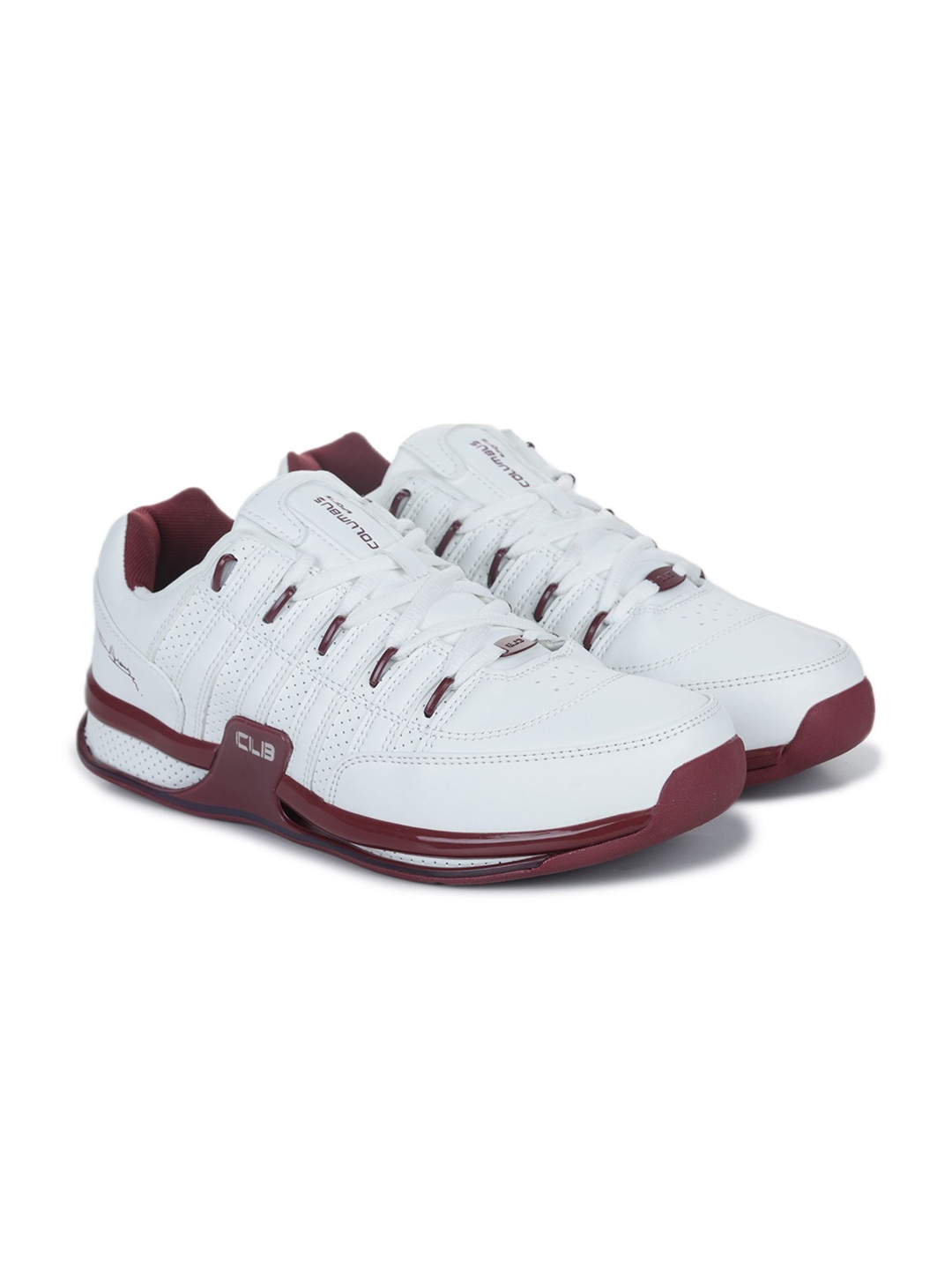 

Columbus Men Lace-Ups Sneakers, White