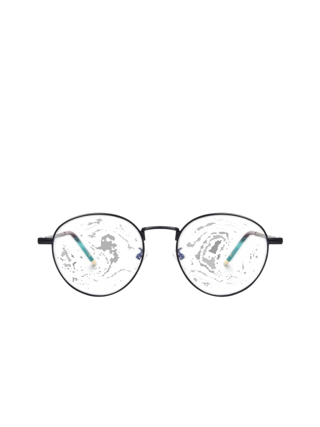 

RICH CLUB Unisex Round Sunglasses with Polarised Lens PENTO SUNGLASS, Transparent