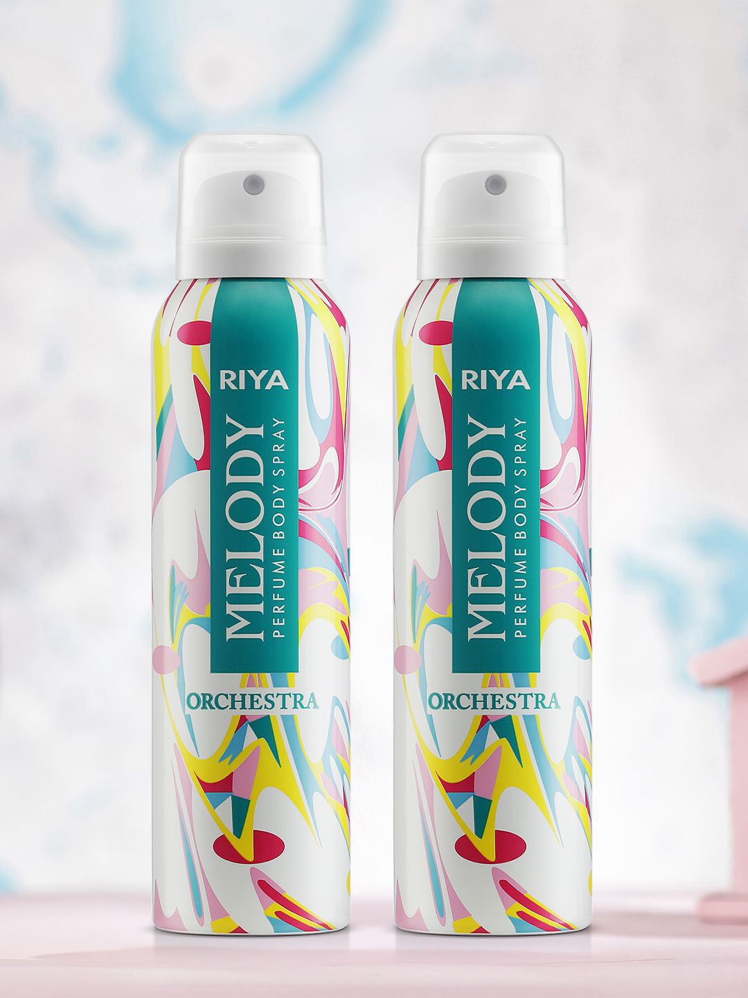 

RIYA Melody Orchestra Set Of 2 Deodorants - 150 ml Each, Green