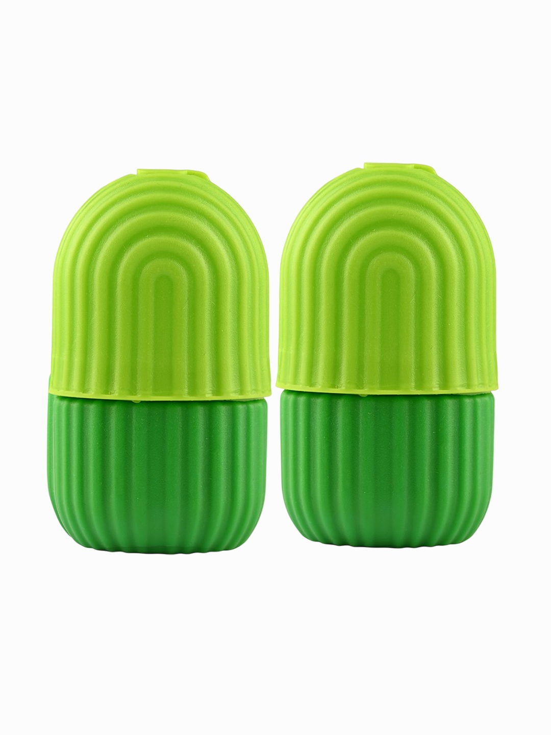 

Kuber Industries Set Of 2 Reusable & Long Lasting Face Ice Rollers, Green