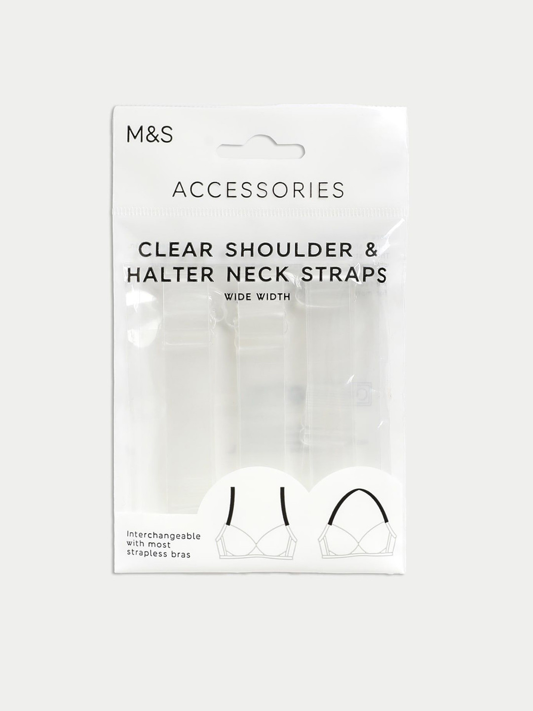 

Marks & Spencer Bra Straps and Extenders Lingerie accessories, Transparent