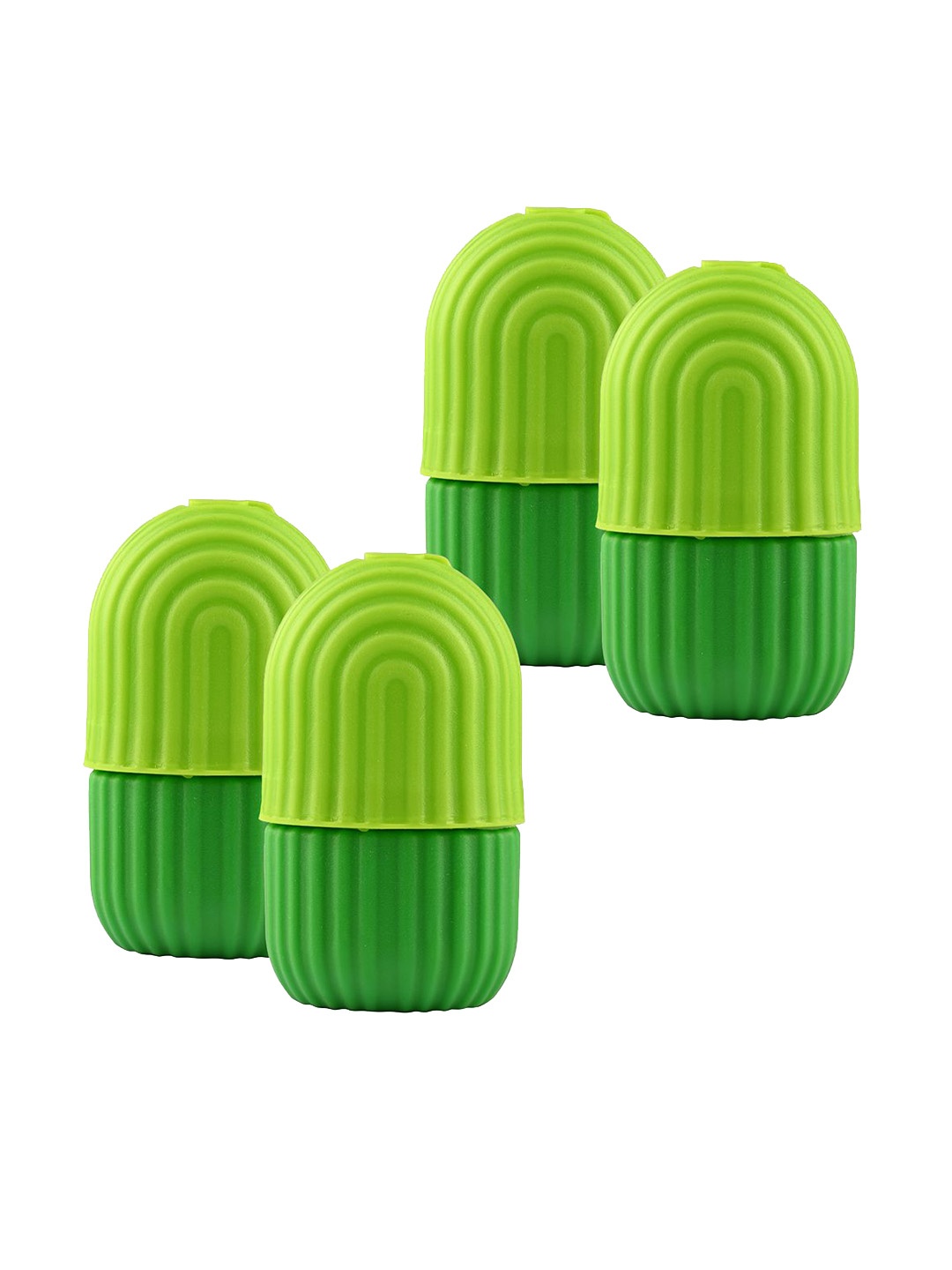 

Kuber Industries Set Of 4 Reusable & Long Lasting Face Ice Rollers, Green