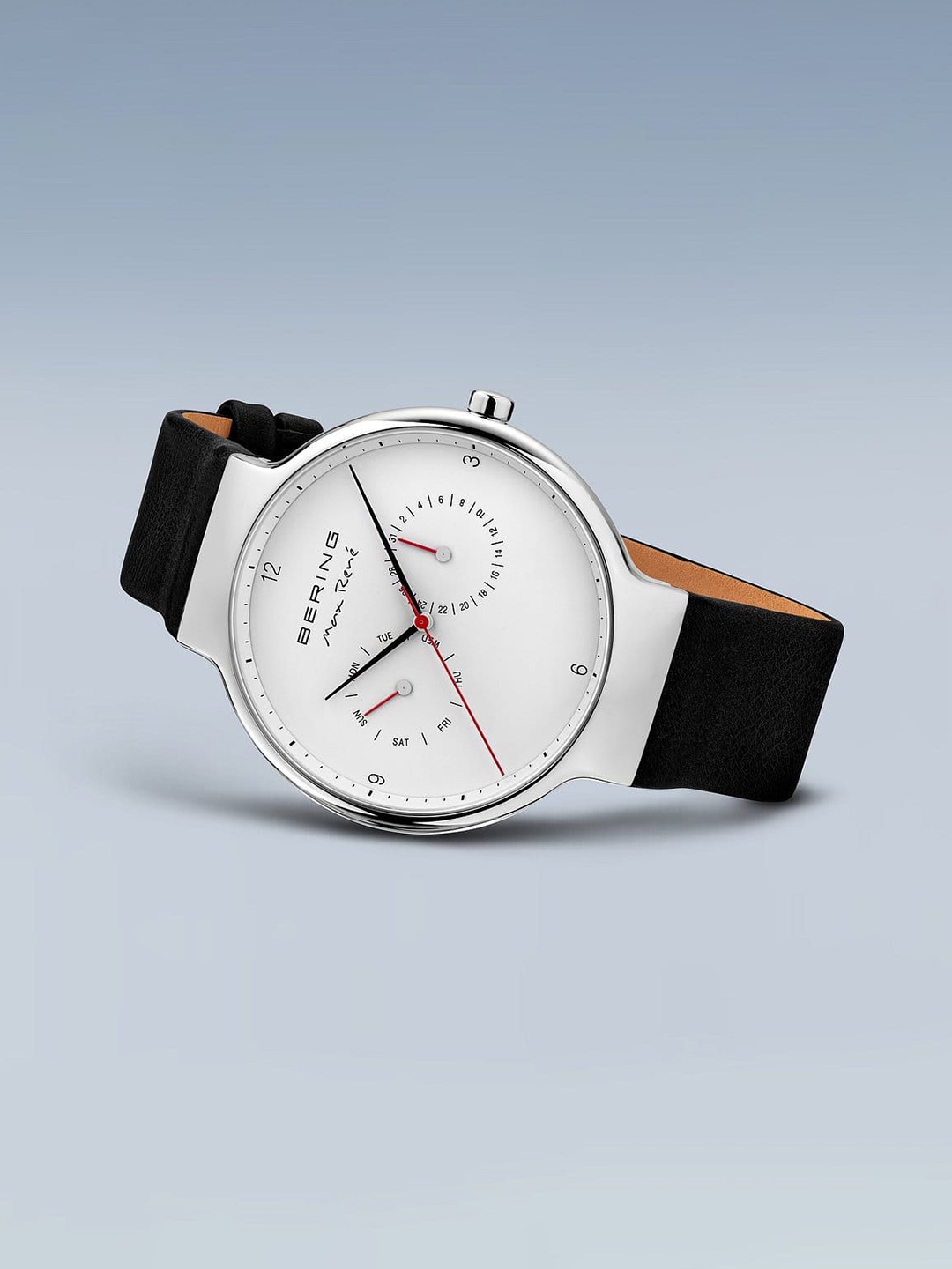 

BERING Men Printed Dial & Leather Straps Analogue Watch 15542-409, White
