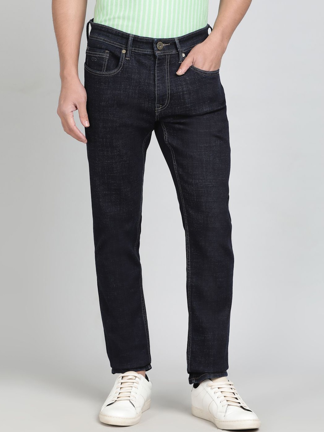 

JADE BLUE Men Mid-Rise Slim Fit Jeans