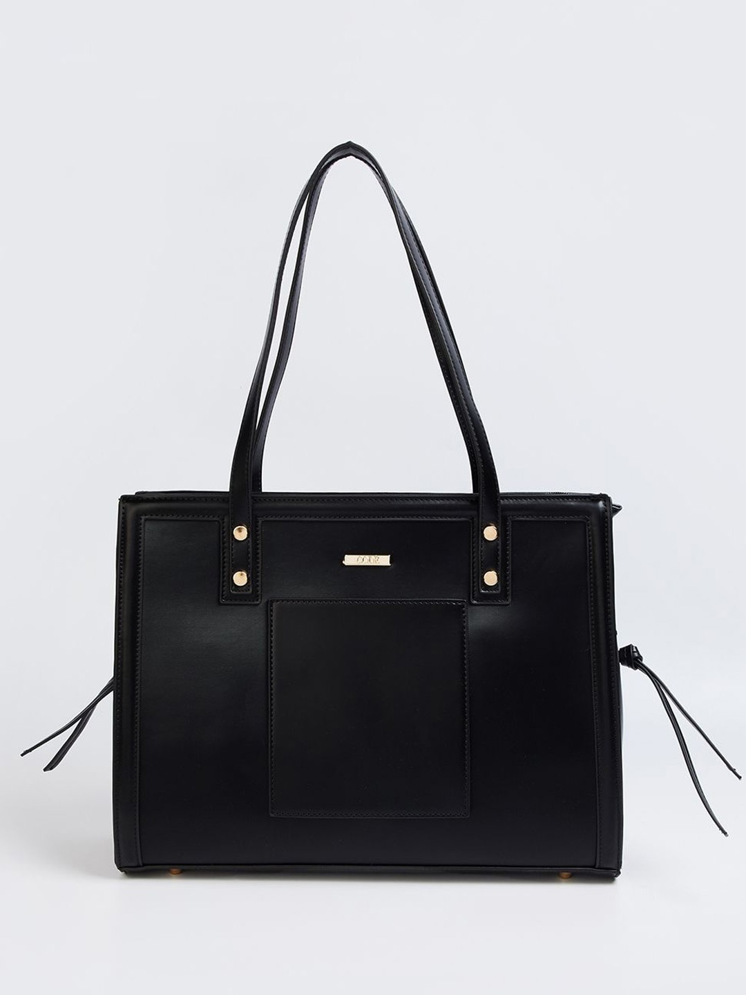

CODE by Lifestyle Women Solid Structured Shoulder Bag, Black