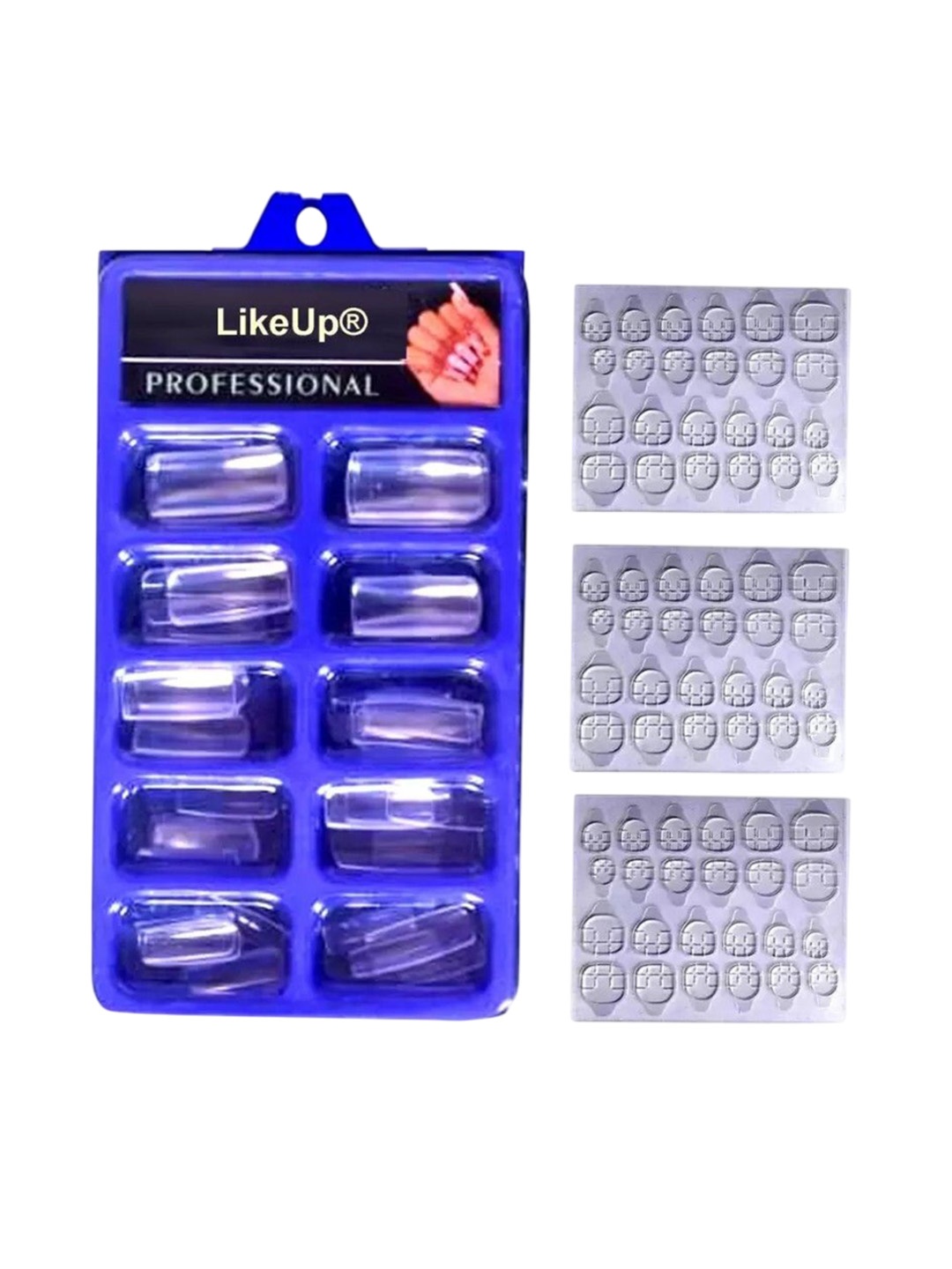 

LikeUP Set Of 100 Double Head Nail Magnets Cat Eye Nails, Transparent