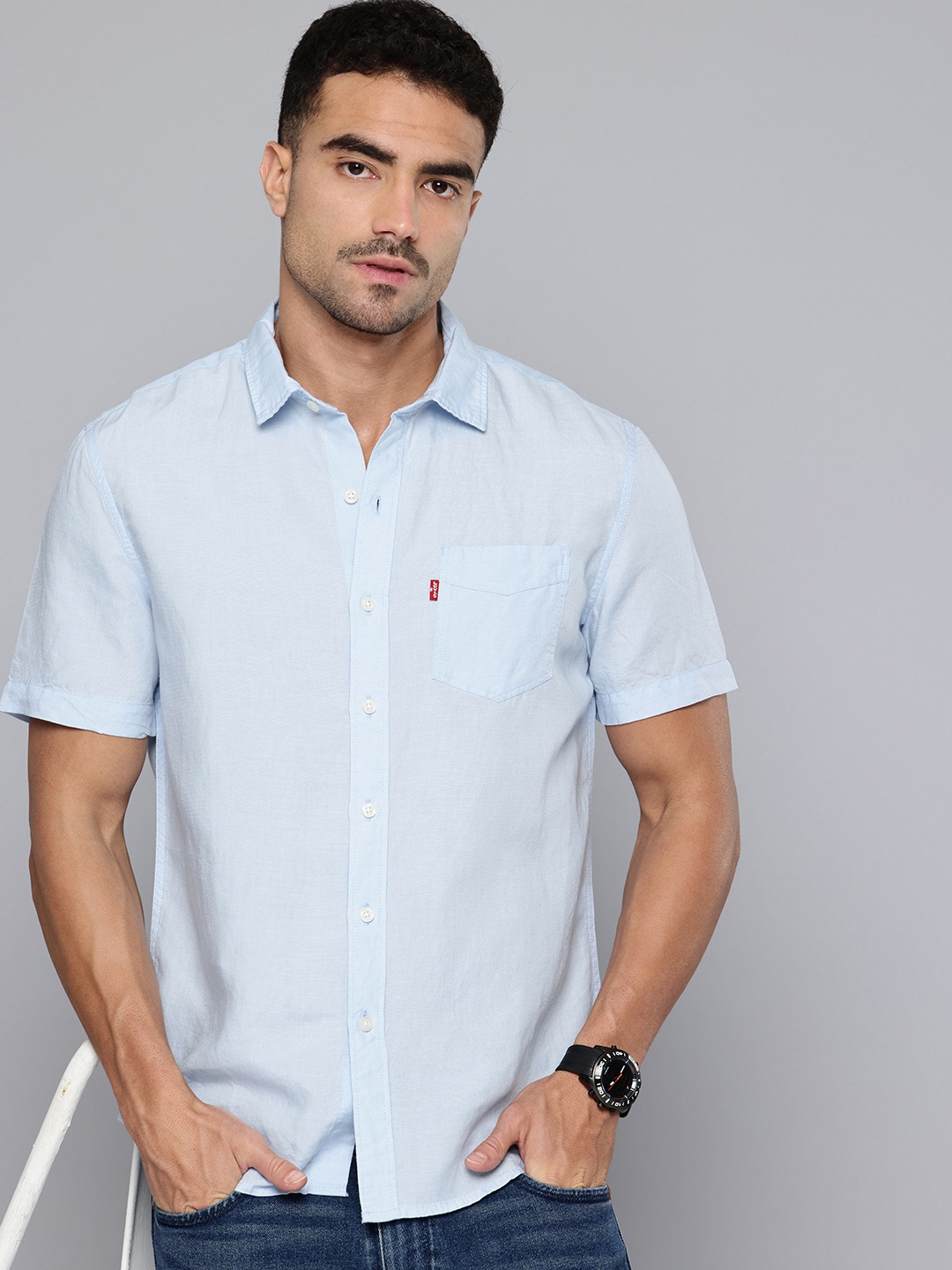 

Levis Slim Fit Casual Shirt, Blue