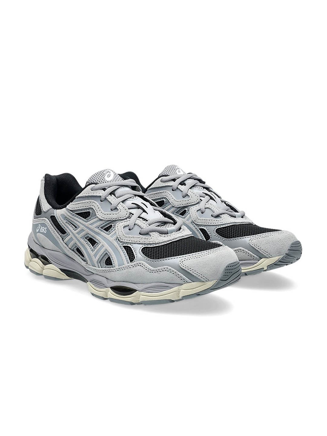 

ASICS Gel-Nyc Unisex Leather Lace-Ups Casual Sneakers, Black