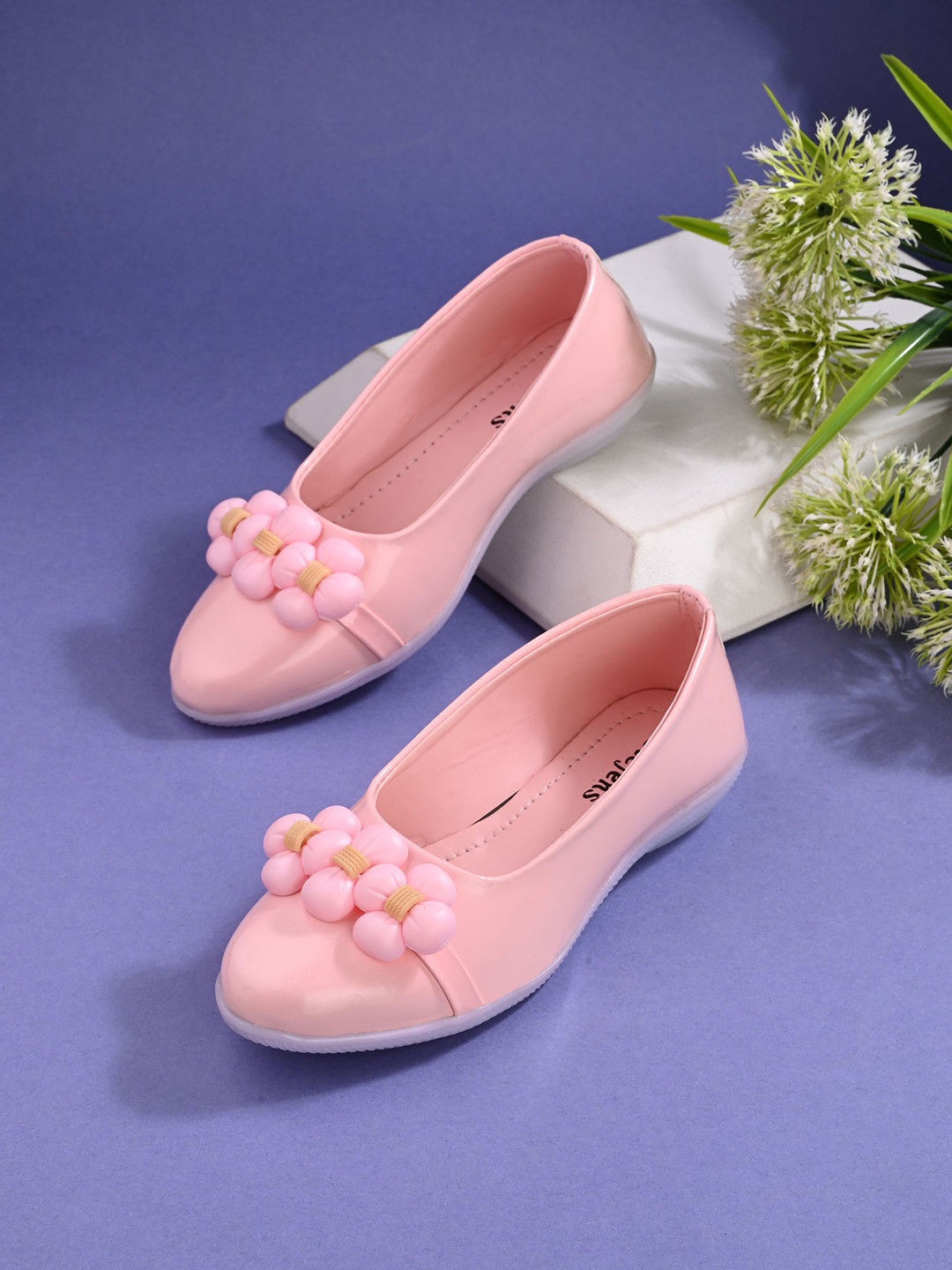

STEFENS Girls Ballerinas Flats, Pink