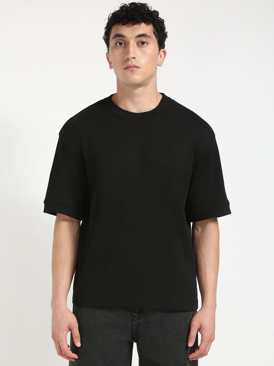 

Calvin Klein Jeans Men Pockets T-shirt, Black