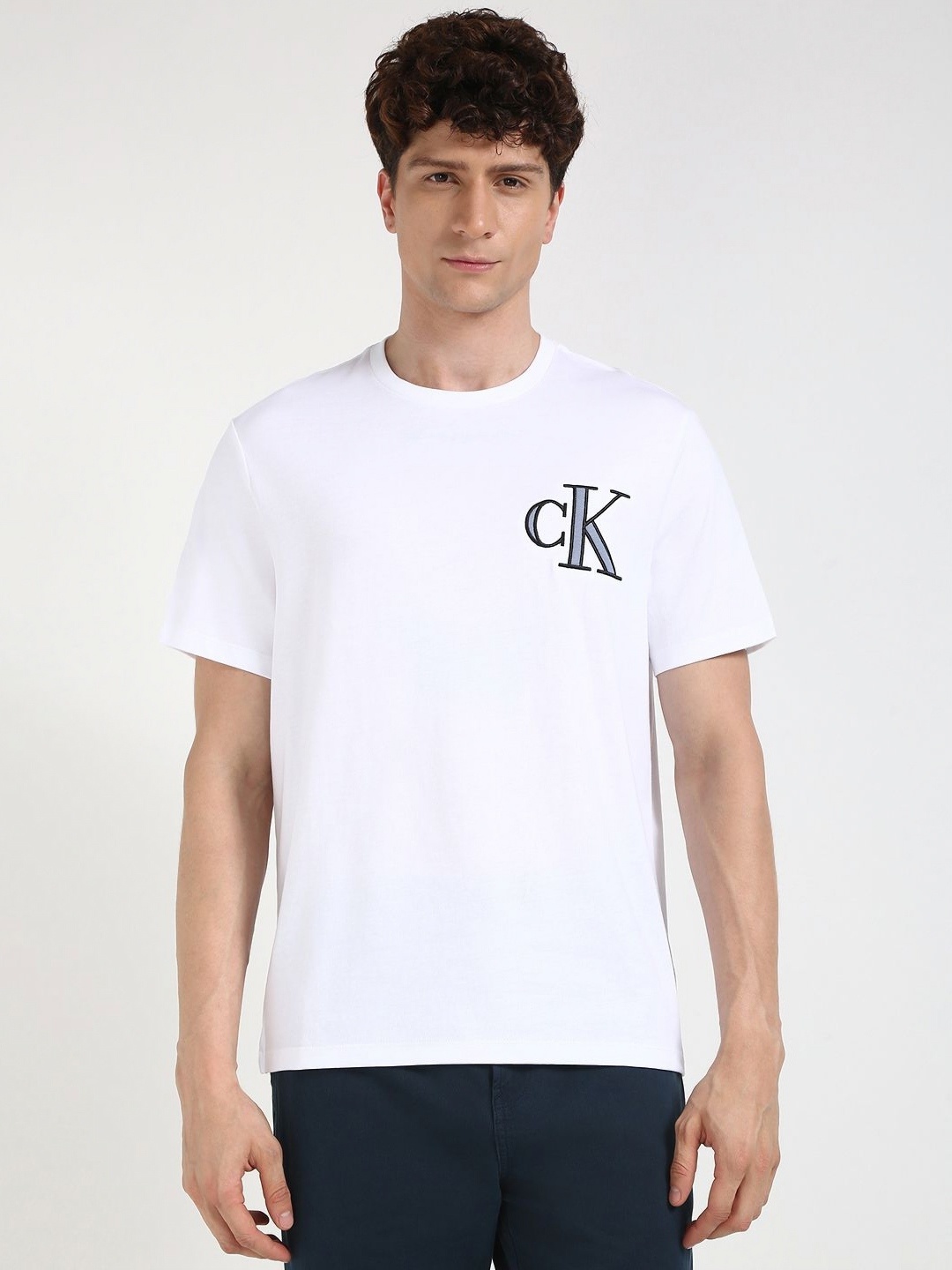 

Calvin Klein Jeans Men Pockets T-shirt, White