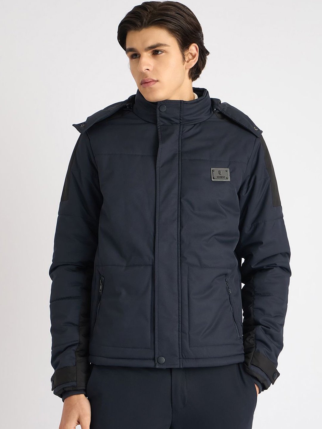 

Iconic Men Puffer Jacket, Blue