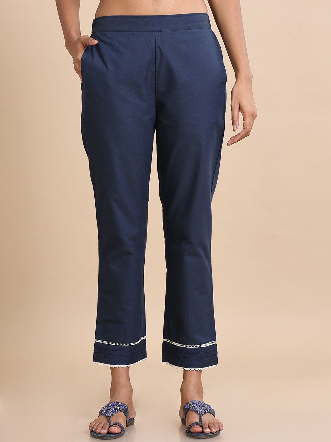 

Hassu's Women Original Trousers, Blue