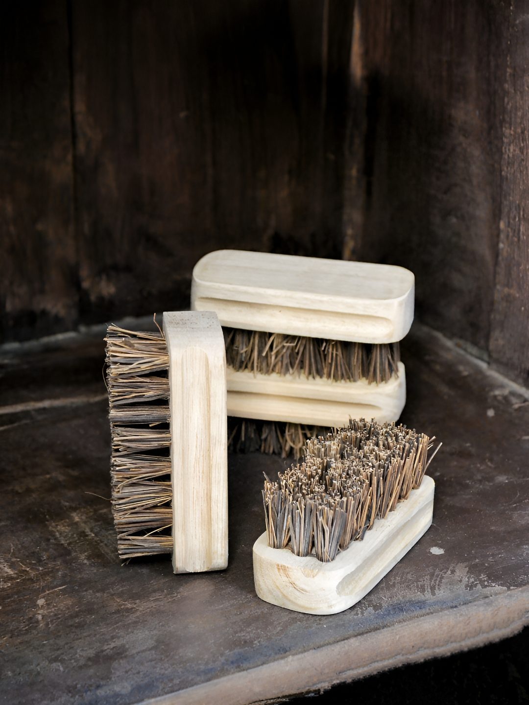 

Almitra Sustainables Camel Brown Kitchen Hard Scrub Brush